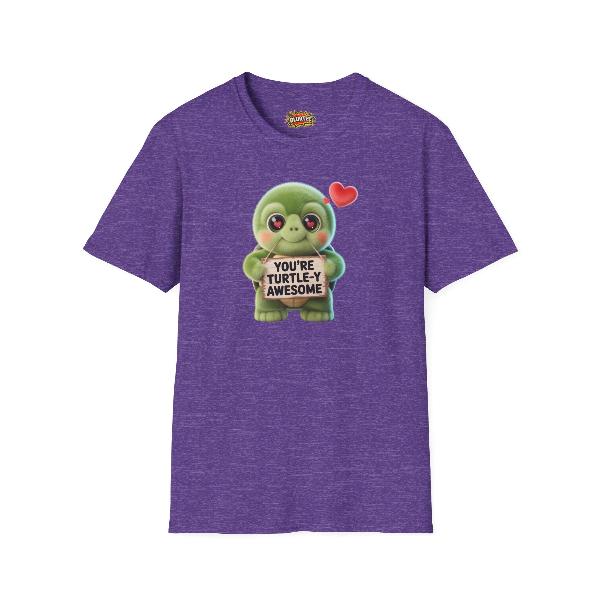 You're Turtley Awesome (You'Re Totally Awesome) Funny Shirt | Funny Turtle Shirt | Sarcastic Animal Tee | Unisex Graphic Tee | BLURTee