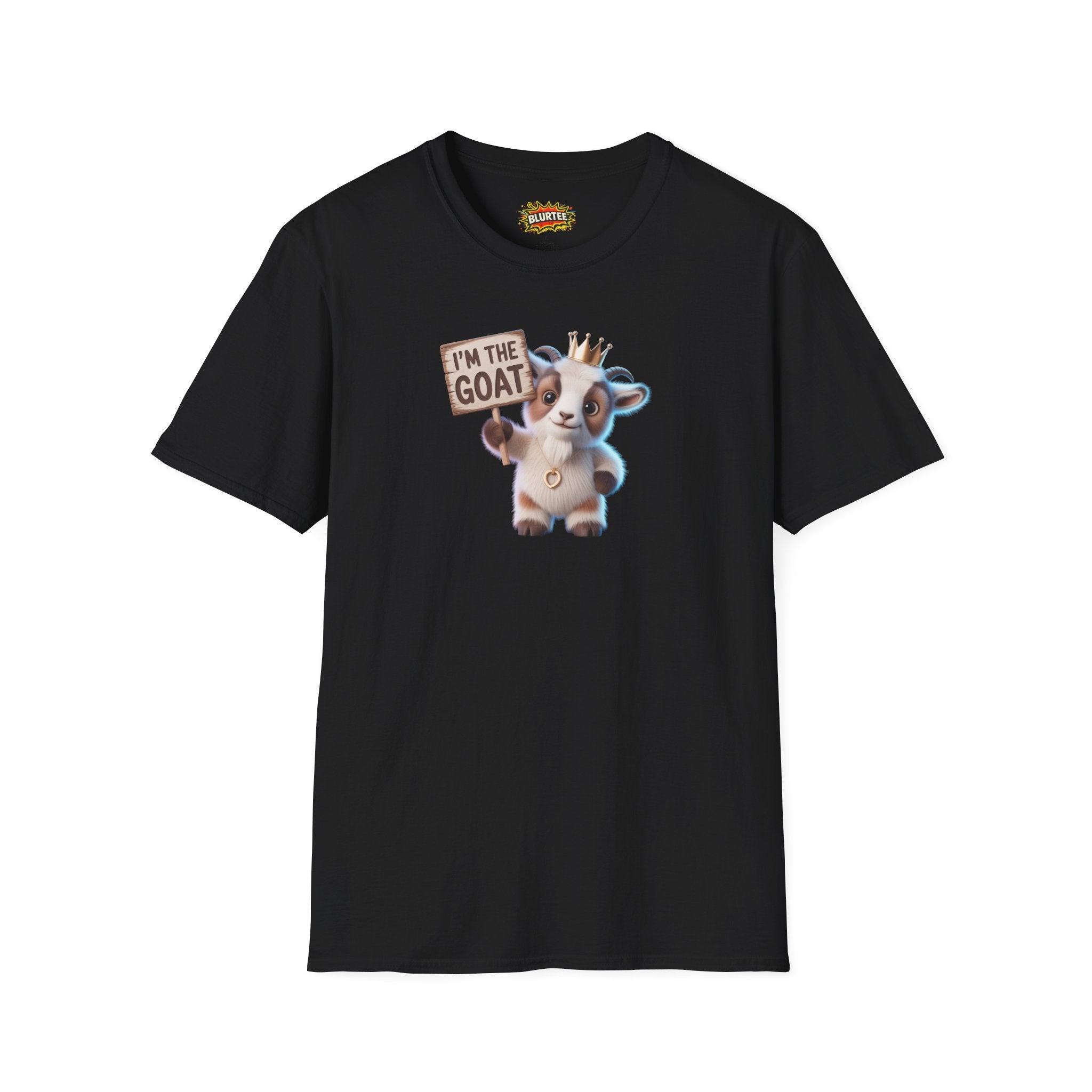 I'm the GOAT Funny Shirt | Funny Goat Shirt | Sarcastic Animal Tee | Unisex Graphic Tee | BLURTee