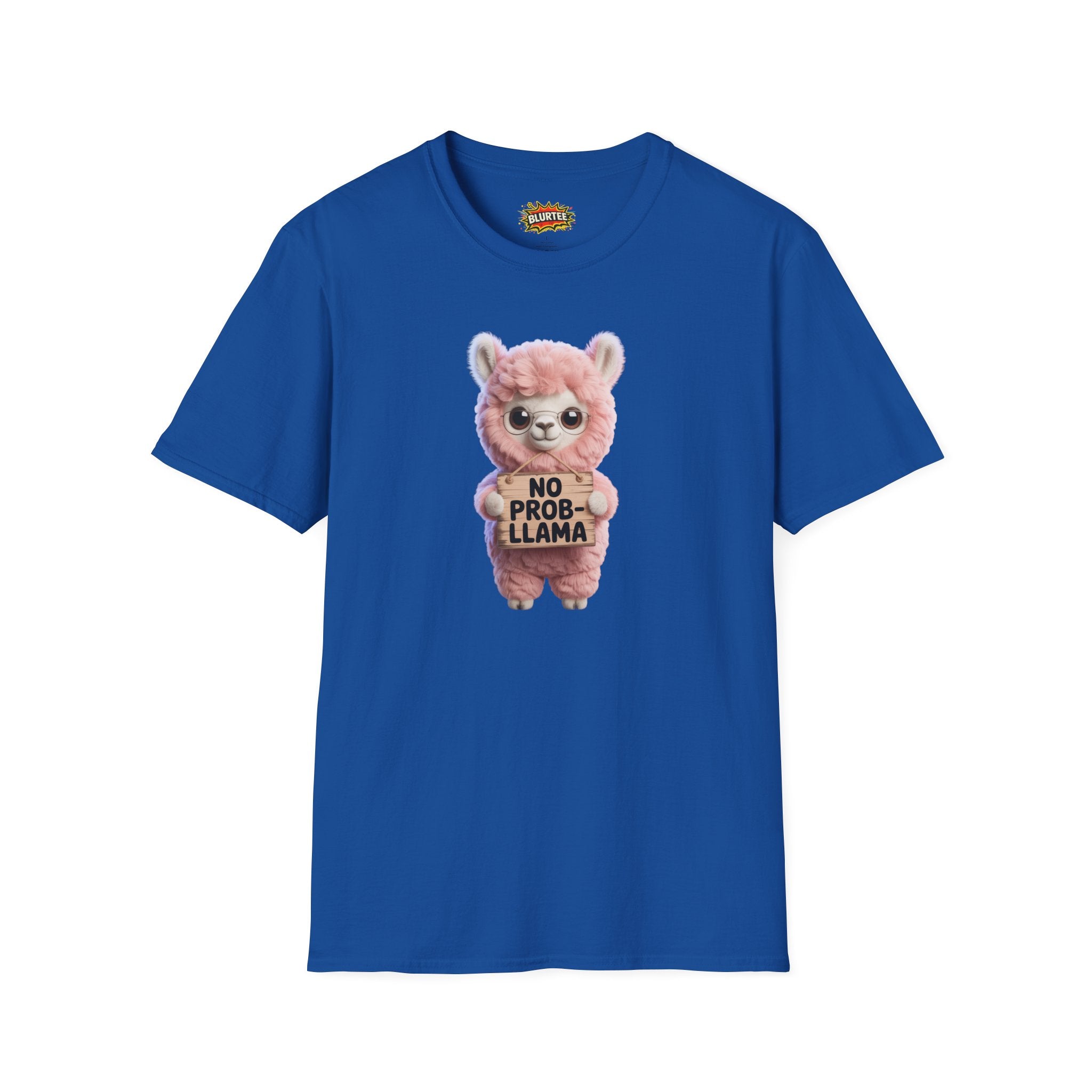 No Prob-llama (No Problem) Funny Shirt | Funny Llama Shirt | Sarcastic Animal Tee | Unisex Graphic Tee | BLURTee