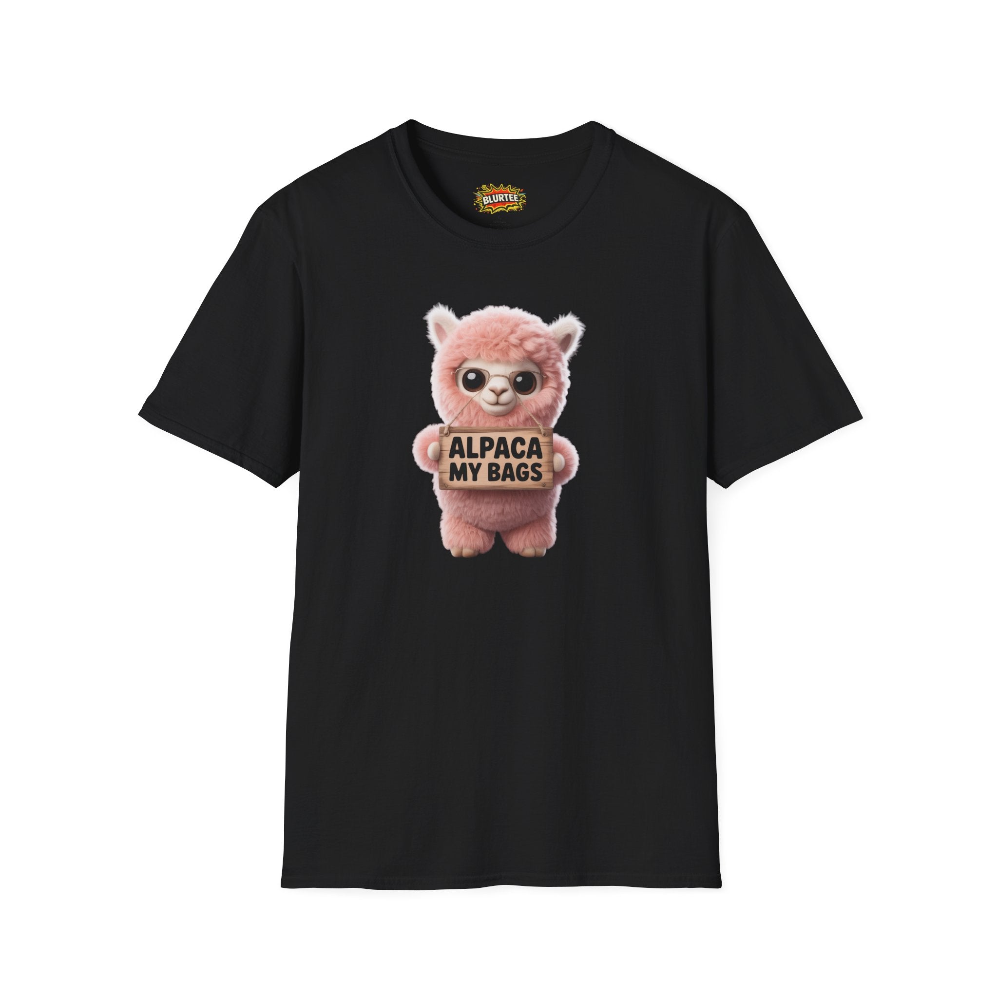 Alpaca My Bags (Pack My Bags) Funny Shirt | Funny Alpaca Shirt | Sarcastic Pun Tee | Unisex Graphic Tee | BLURTee