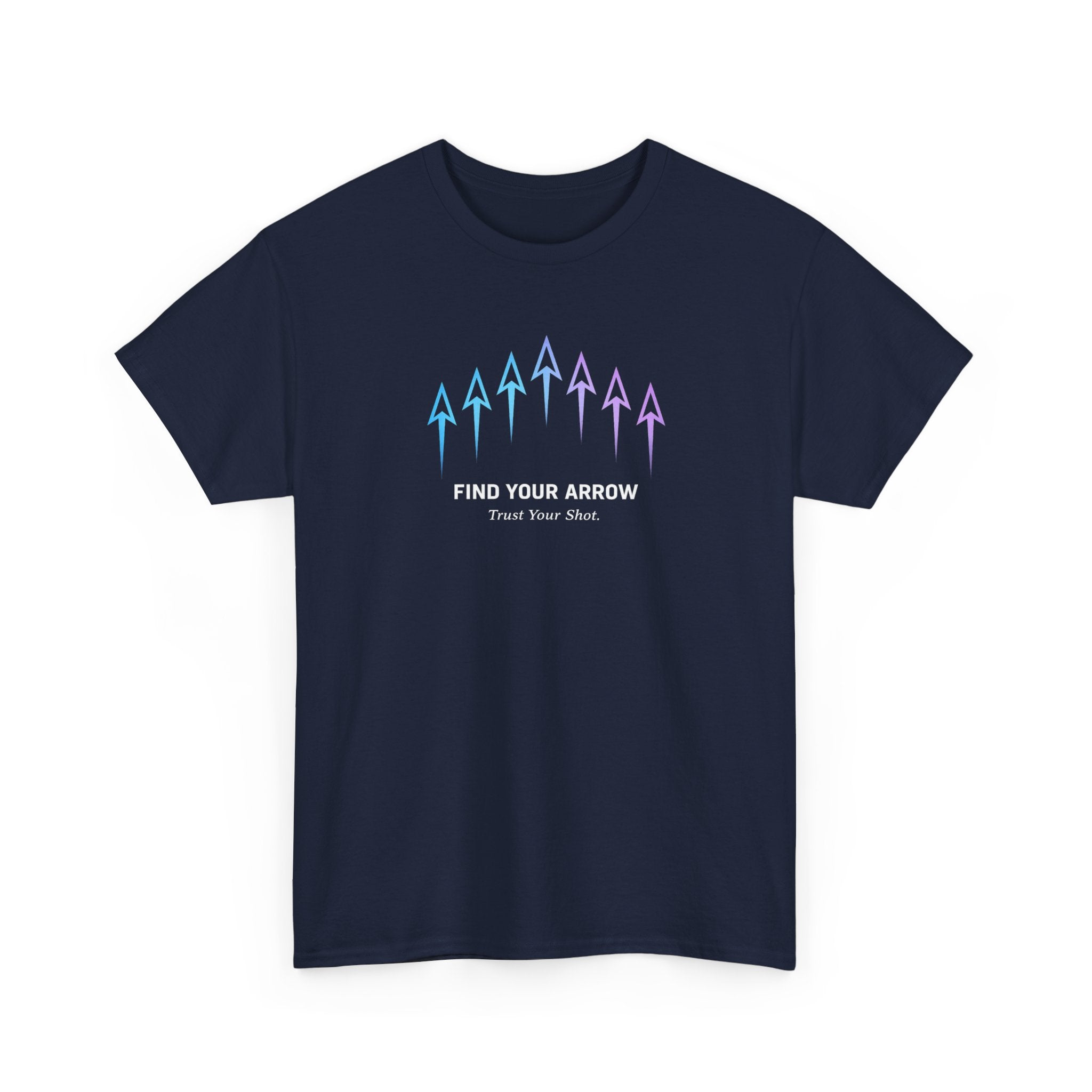 Bowling Shirt Tee — "Find Your Mark, Trust Your Shot"