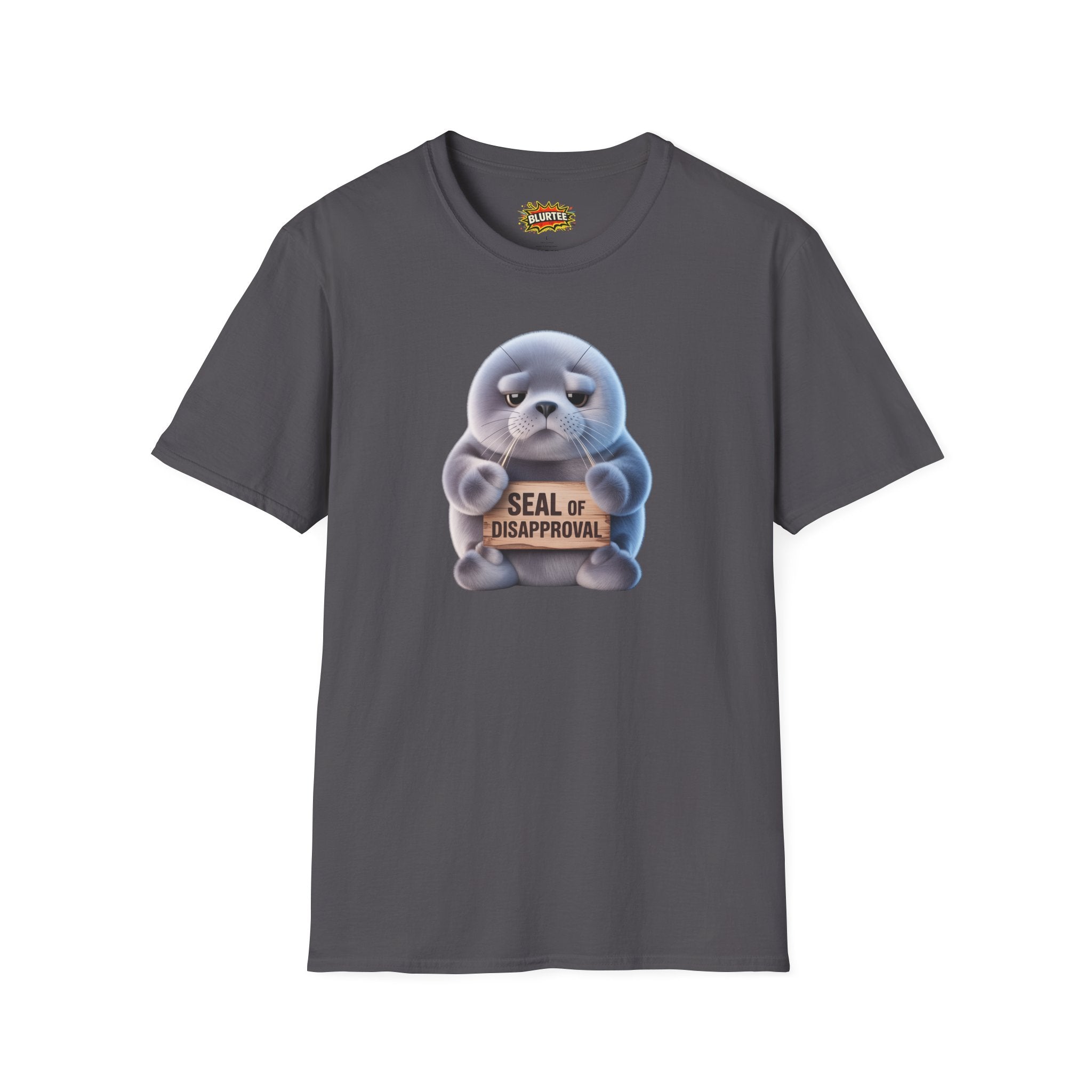 Seal of Disapproval (Seal Of Approval) Funny Shirt | Funny Seal Shirt | Sarcastic Animal Tee | Unisex Graphic Tee | BLURTee