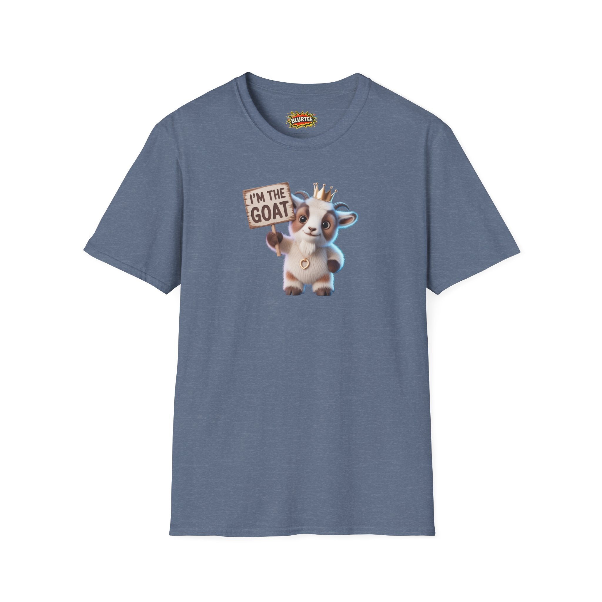 I'm the GOAT Funny Shirt | Funny Goat Shirt | Sarcastic Animal Tee | Unisex Graphic Tee | BLURTee