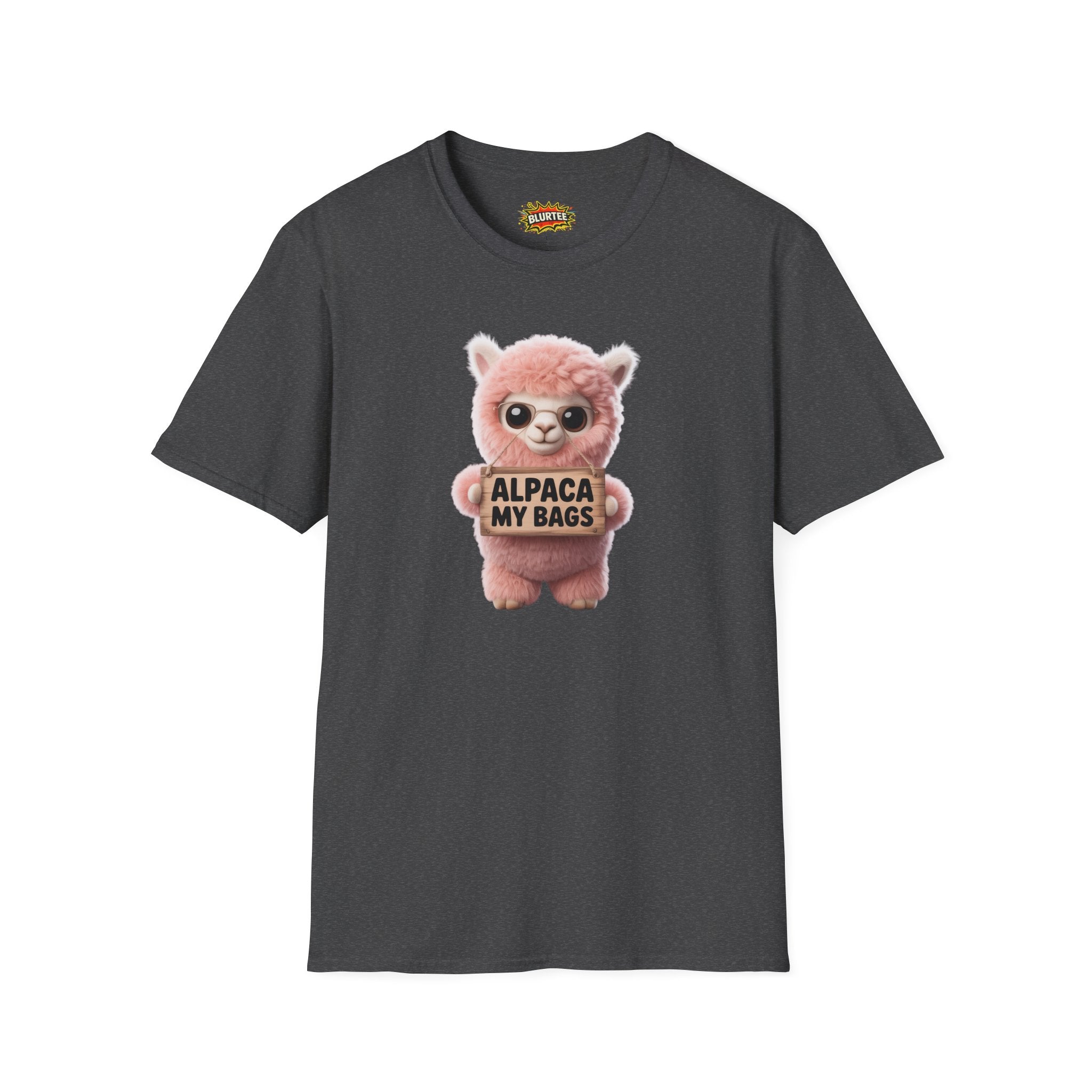 Alpaca My Bags (Pack My Bags) Funny Shirt | Funny Alpaca Shirt | Sarcastic Pun Tee | Unisex Graphic Tee | BLURTee
