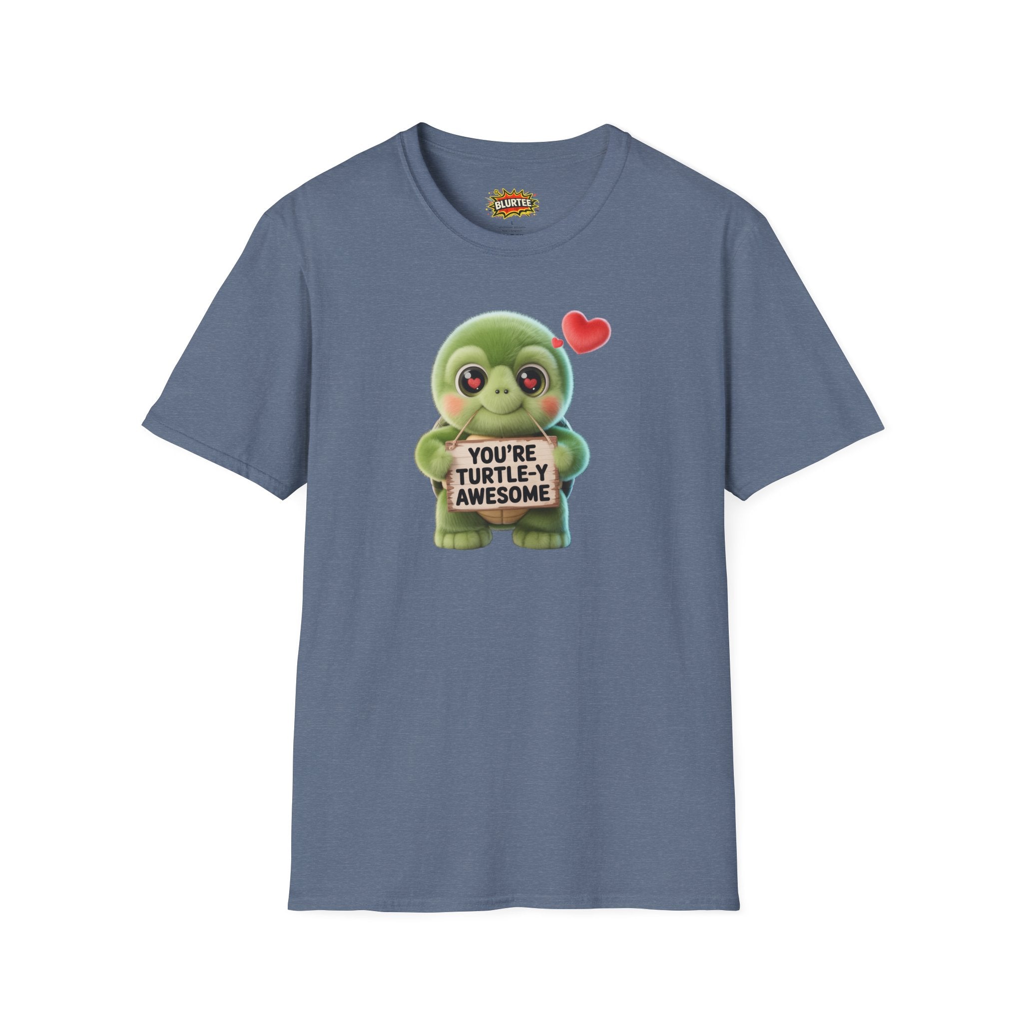 You're Turtley Awesome (You'Re Totally Awesome) Funny Shirt | Funny Turtle Shirt | Sarcastic Animal Tee | Unisex Graphic Tee | BLURTee