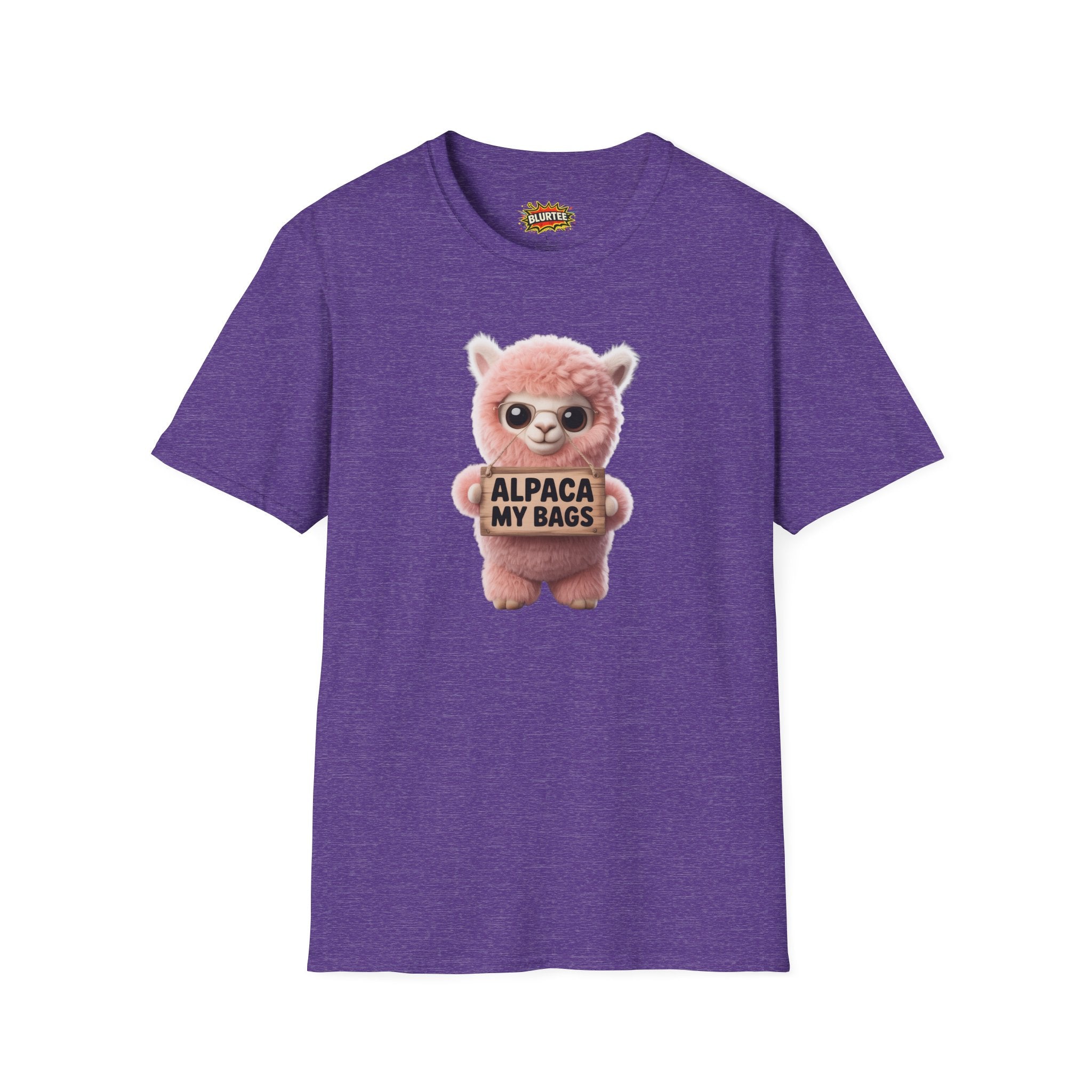 Alpaca My Bags (Pack My Bags) Funny Shirt | Funny Alpaca Shirt | Sarcastic Pun Tee | Unisex Graphic Tee | BLURTee