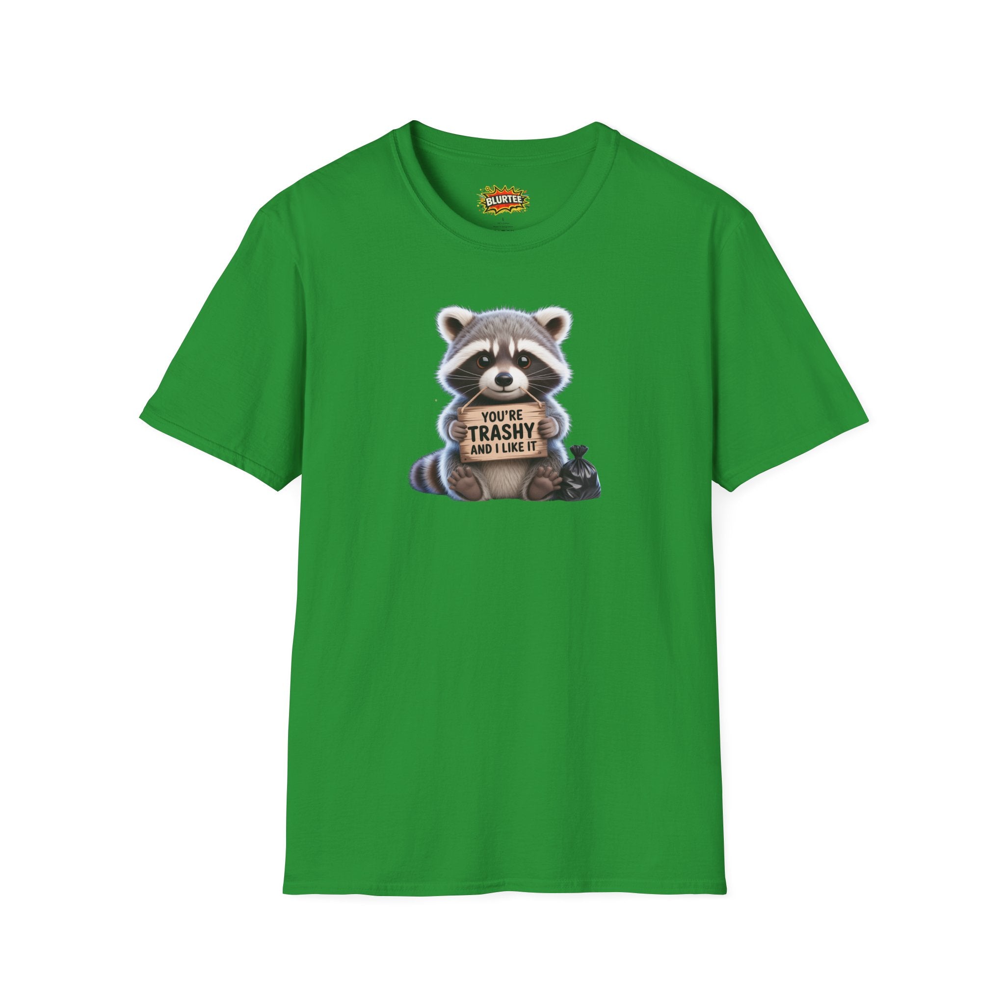 You're Trashy and I Like It Funny Shirt | Funny Raccoon Shirt | Sarcastic Animal Tee | Unisex Graphic Tee | BLURTee