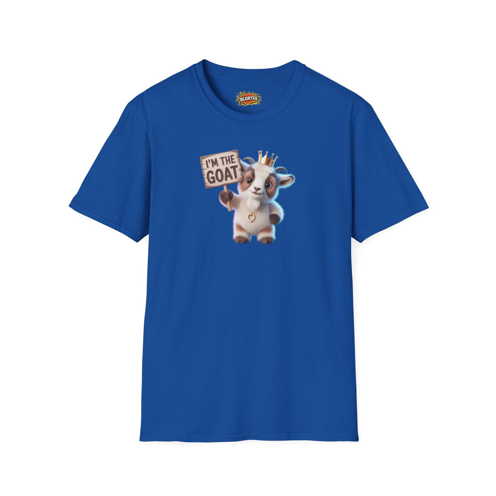 I'm the GOAT Funny Shirt | Funny Goat Shirt | Sarcastic Animal Tee | Unisex Graphic Tee | BLURTee