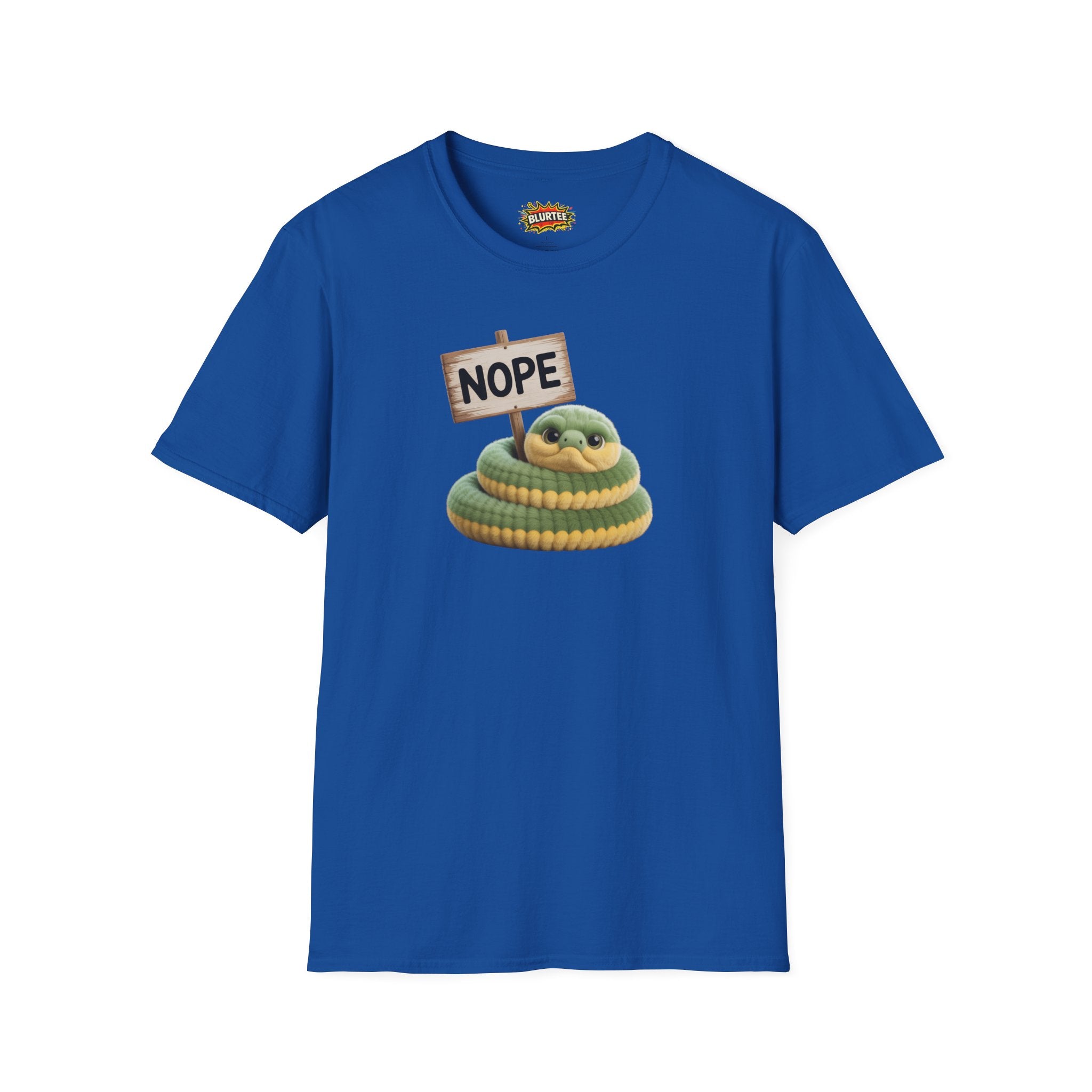 Nope Rope Funny Shirt | Funny Snake Shirt | Sarcastic Animal Tee | Unisex Graphic Tee | BLURTee