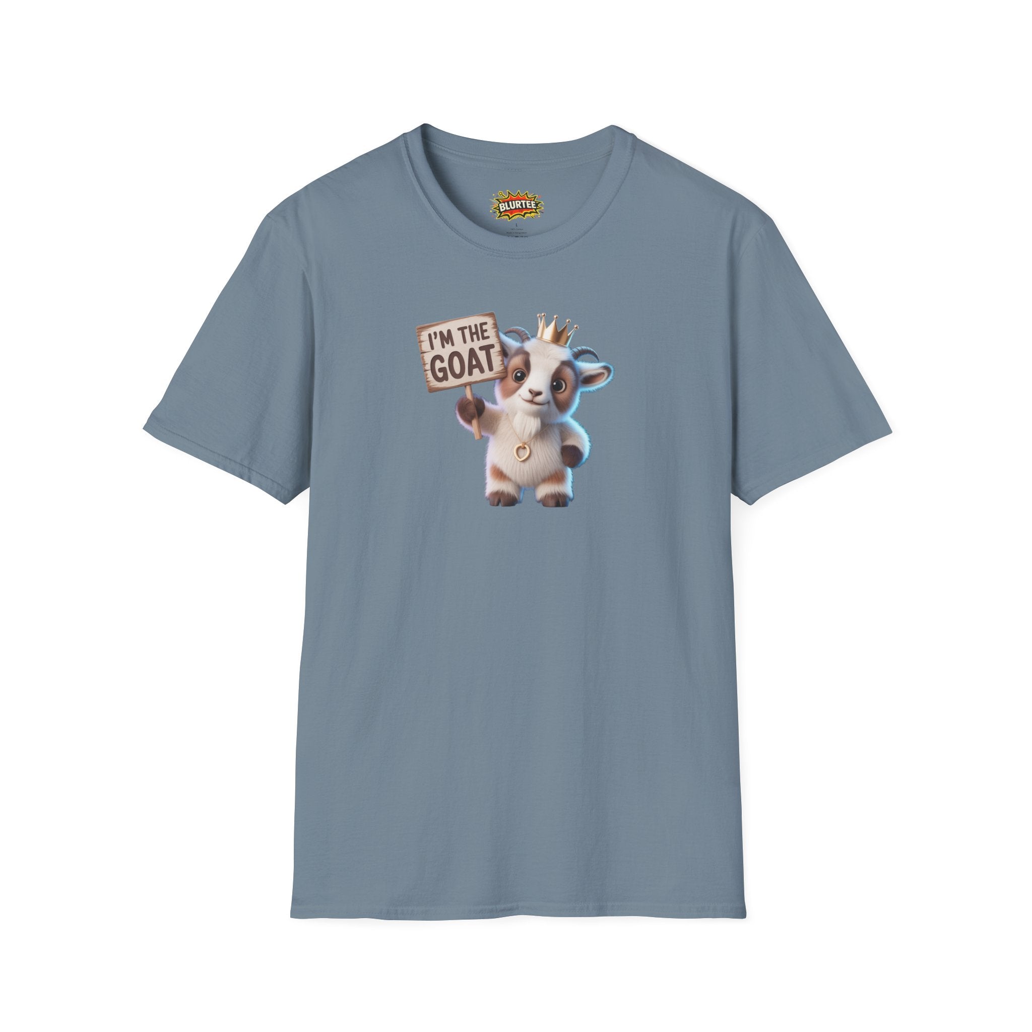 I'm the GOAT Funny Shirt | Funny Goat Shirt | Sarcastic Animal Tee | Unisex Graphic Tee | BLURTee
