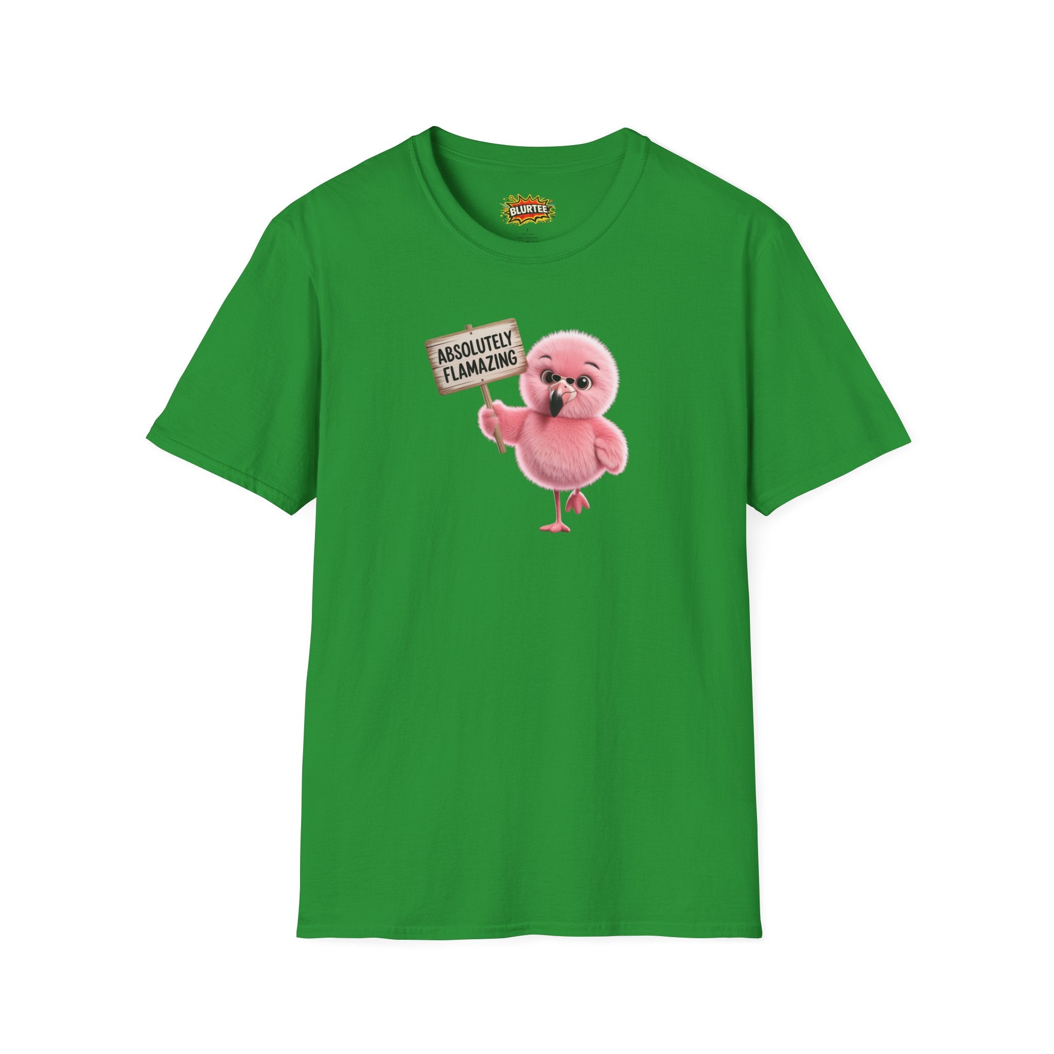 Absolutely Flamazing (Absolutely Amazing) Funny Shirt | Funny Flamingo Shirt | Sarcastic Animal Tee | Unisex Graphic Tee | BLURTee
