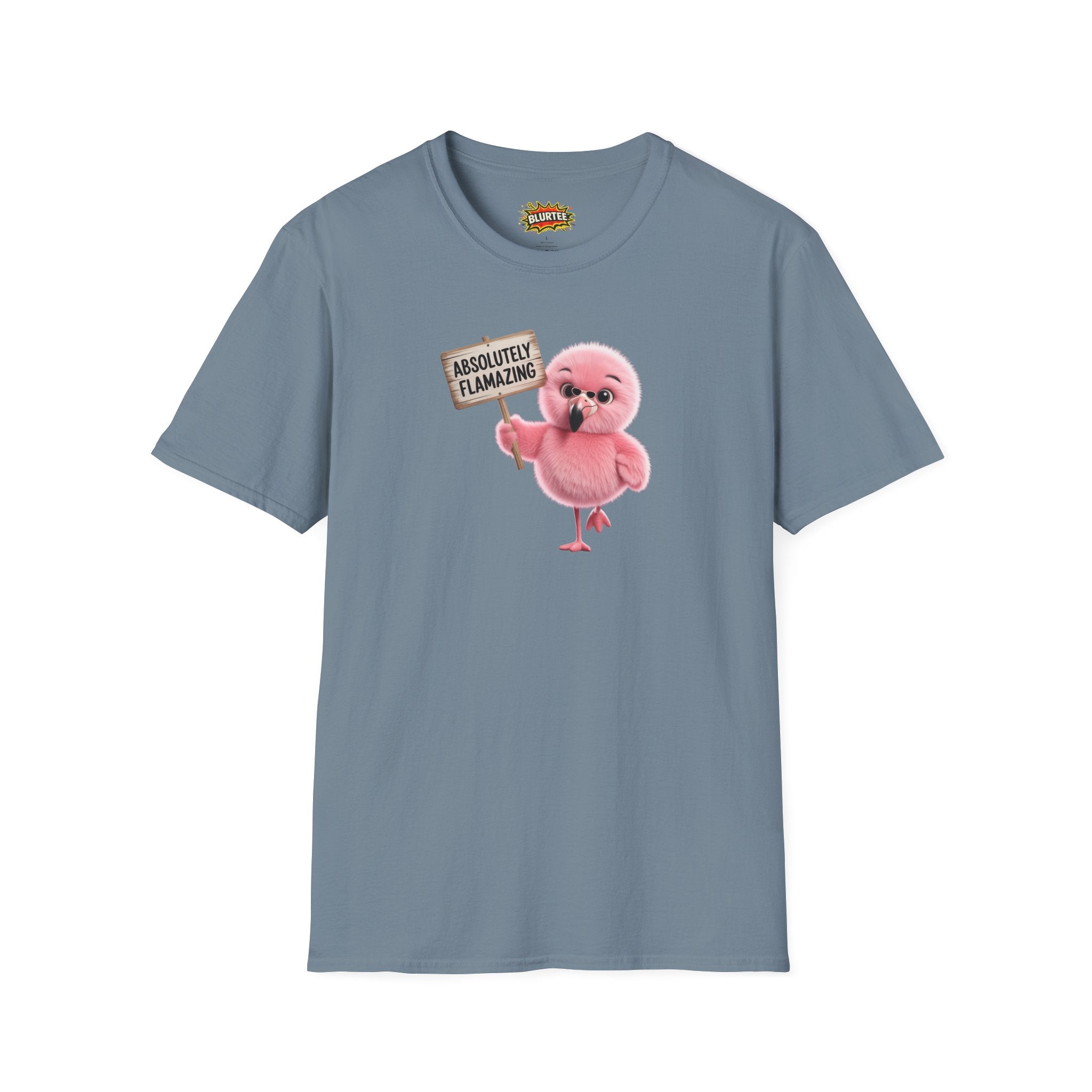 Absolutely Flamazing (Absolutely Amazing) Funny Shirt | Funny Flamingo Shirt | Sarcastic Animal Tee | Unisex Graphic Tee | BLURTee