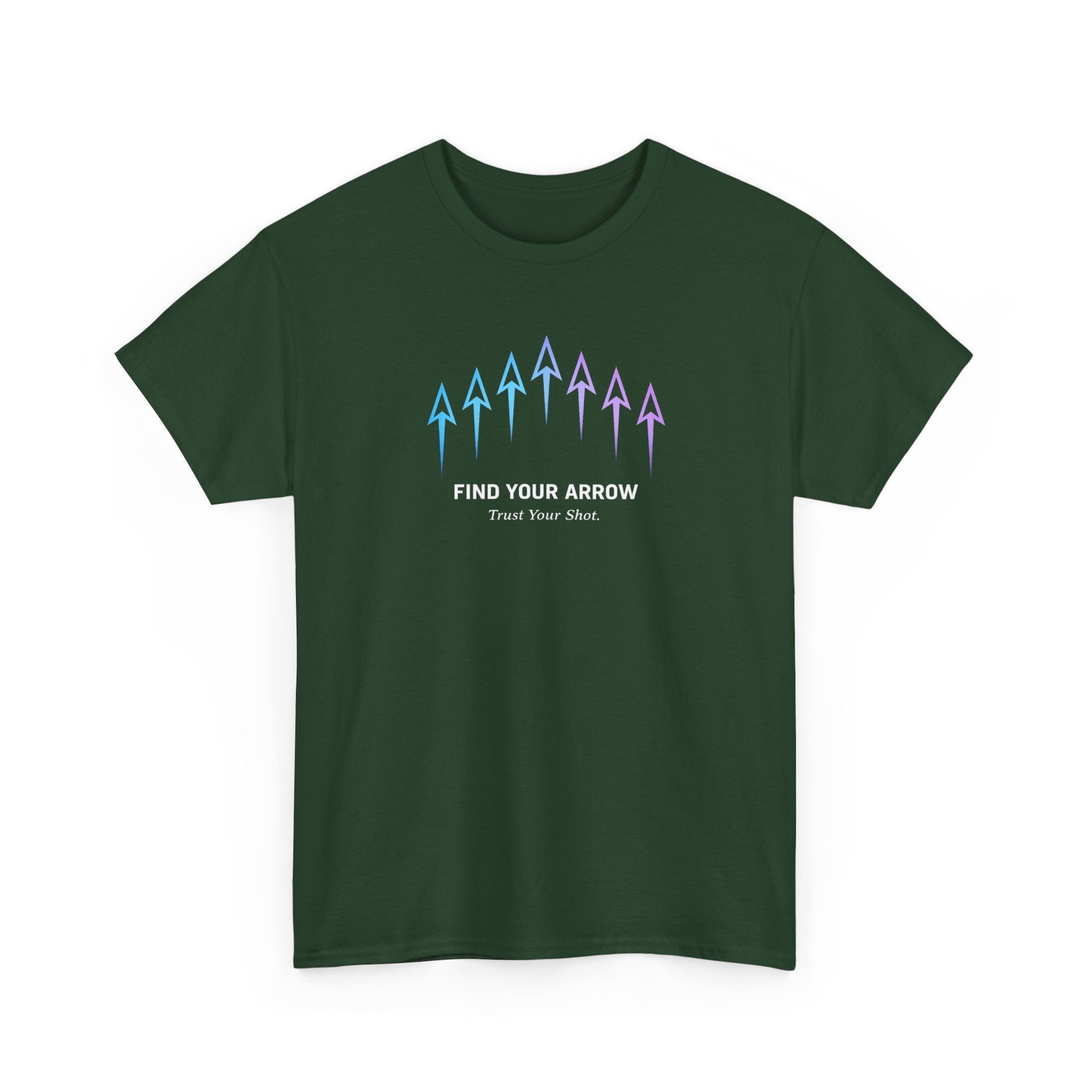 Bowling Shirt Tee — "Find Your Mark, Trust Your Shot"