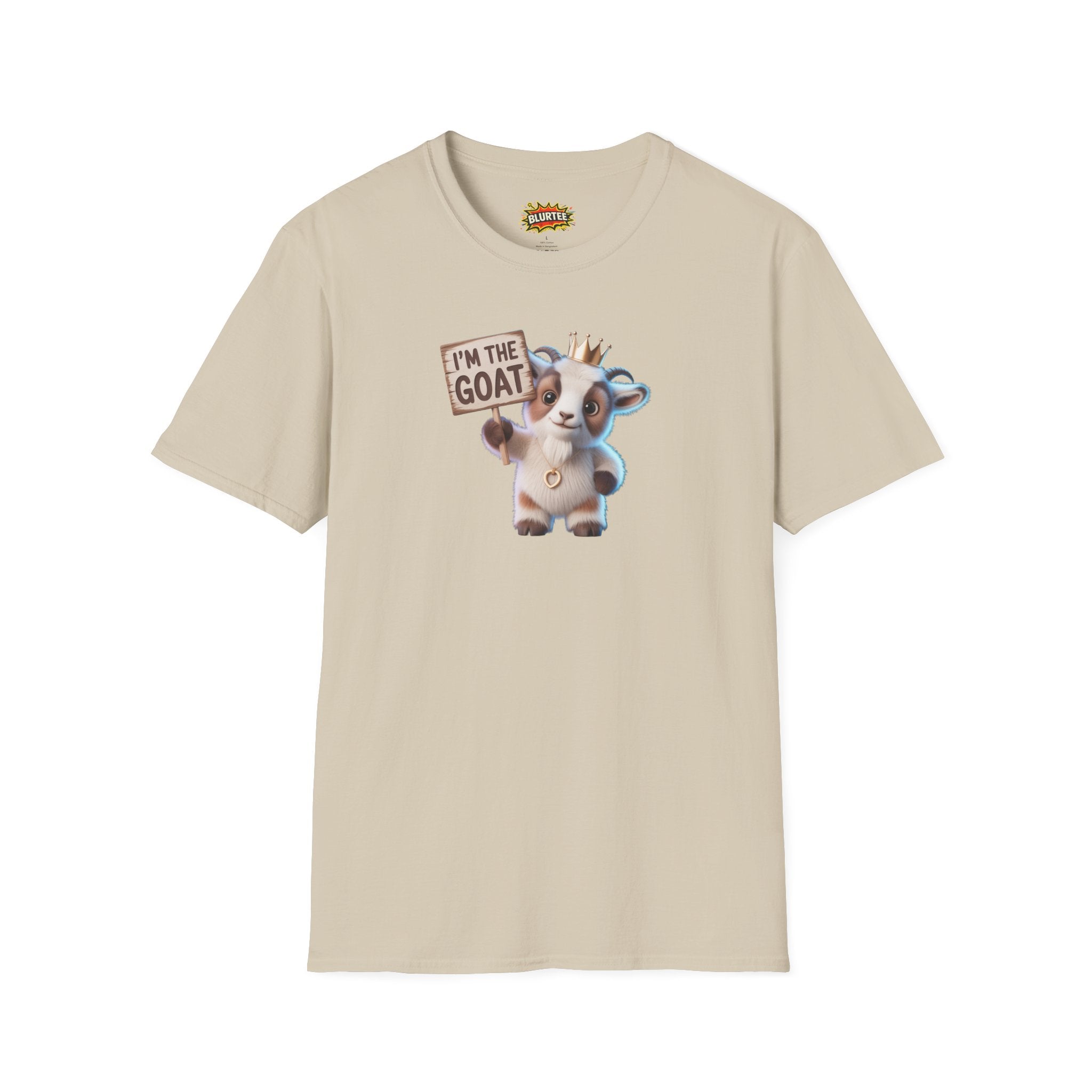 I'm the GOAT Funny Shirt | Funny Goat Shirt | Sarcastic Animal Tee | Unisex Graphic Tee | BLURTee
