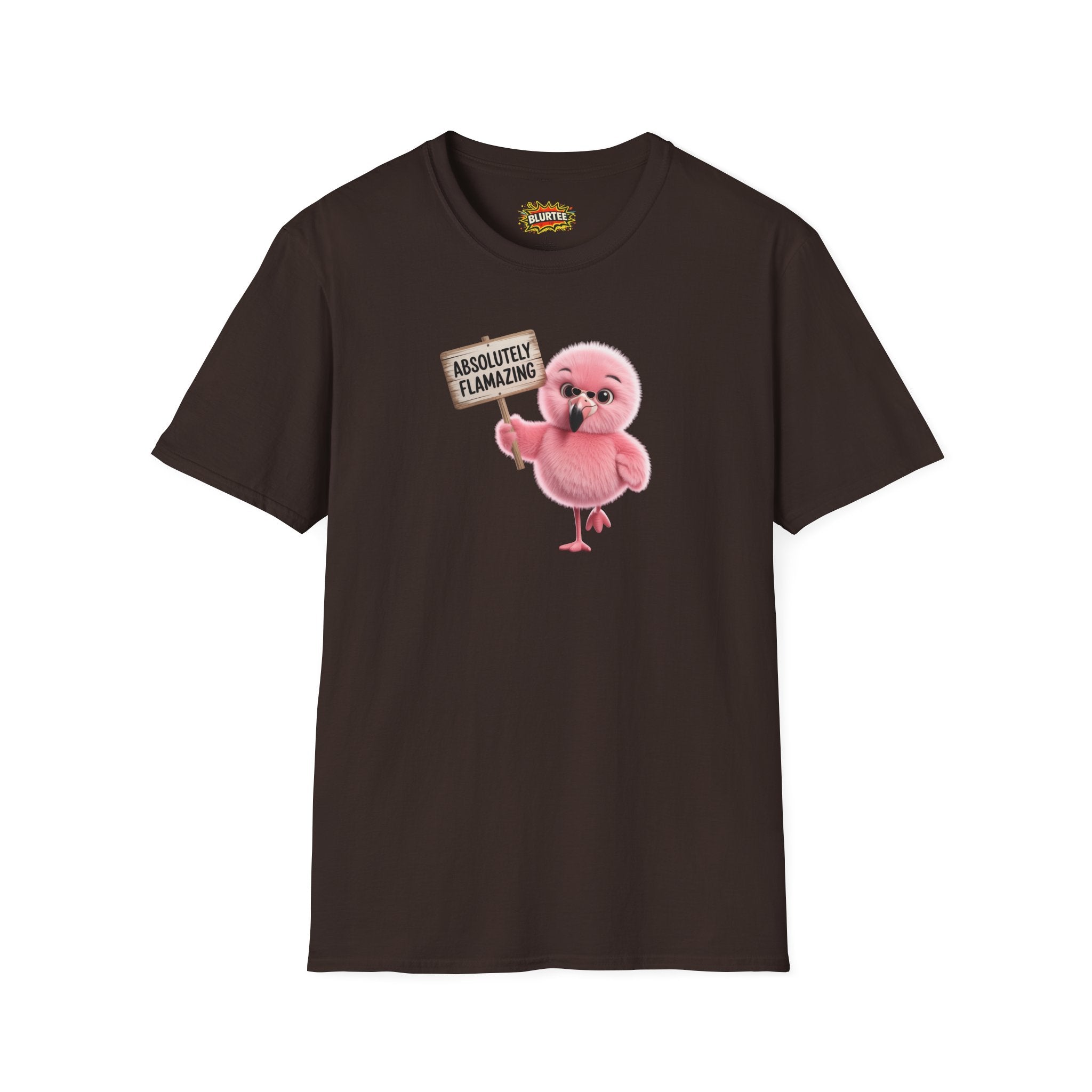 Absolutely Flamazing (Absolutely Amazing) Funny Shirt | Funny Flamingo Shirt | Sarcastic Animal Tee | Unisex Graphic Tee | BLURTee