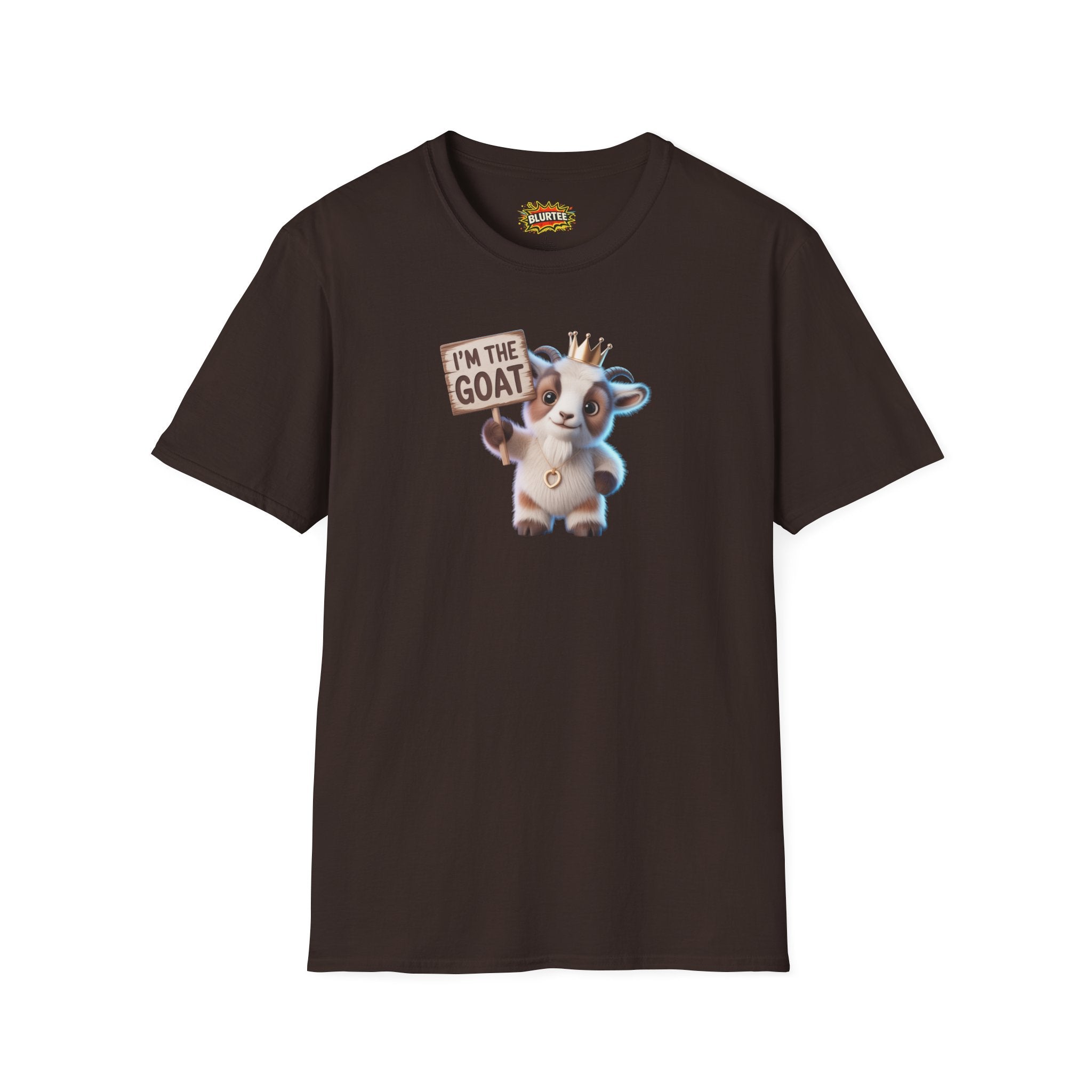 I'm the GOAT Funny Shirt | Funny Goat Shirt | Sarcastic Animal Tee | Unisex Graphic Tee | BLURTee