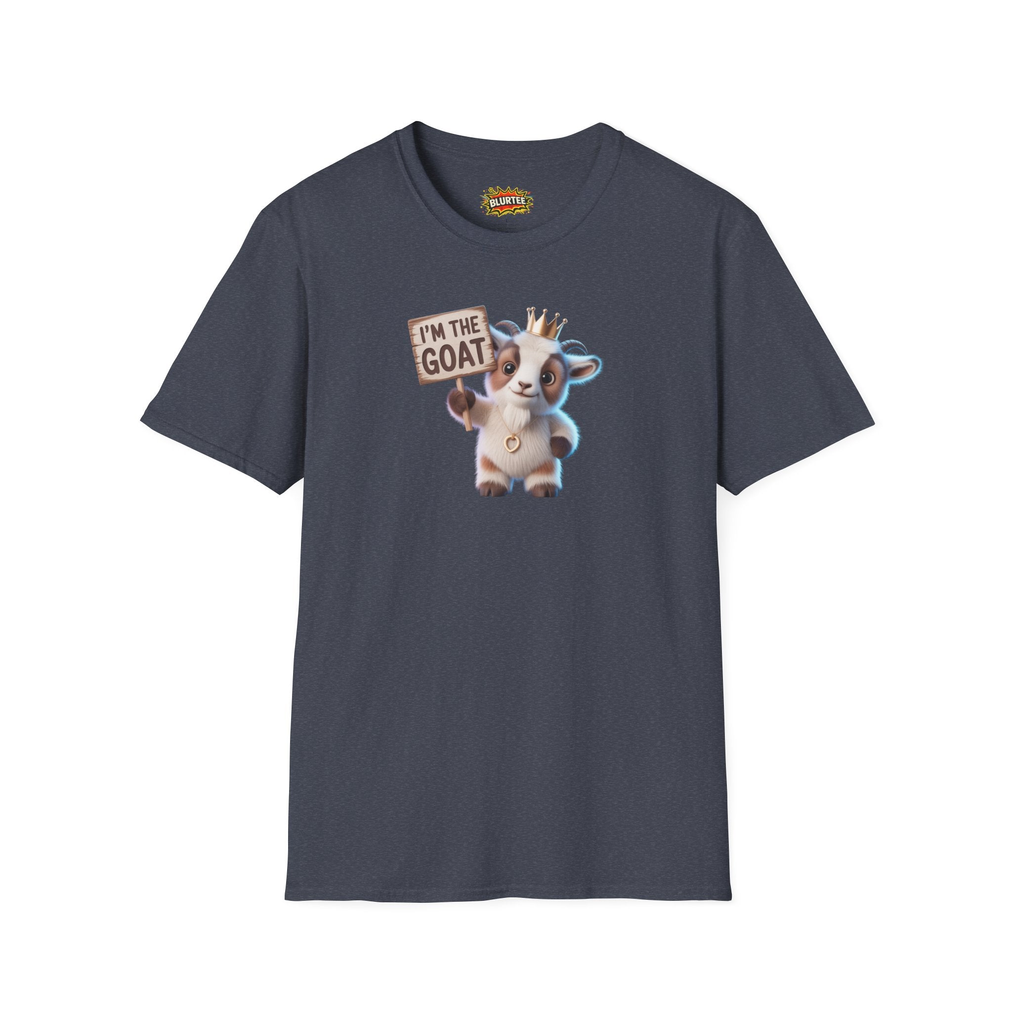 I'm the GOAT Funny Shirt | Funny Goat Shirt | Sarcastic Animal Tee | Unisex Graphic Tee | BLURTee