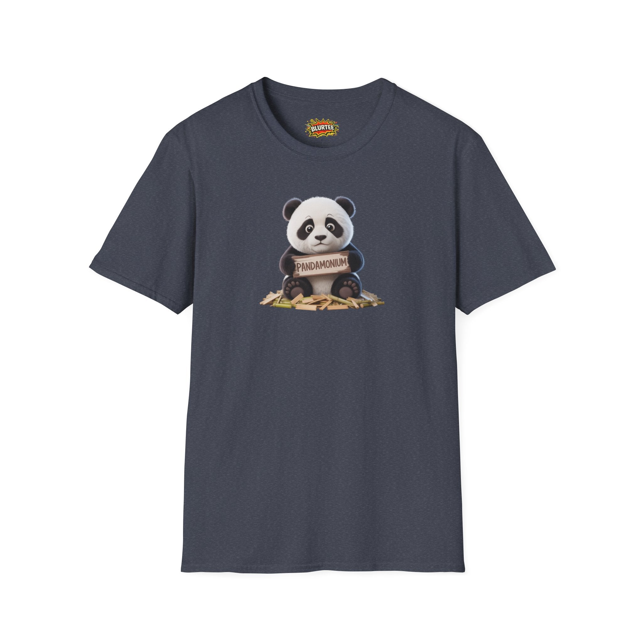 Pandamonium (Pandemonium) Funny Shirt | Funny Panda Shirt | Sarcastic Animal Tee | Unisex Graphic Tee | BLURTee