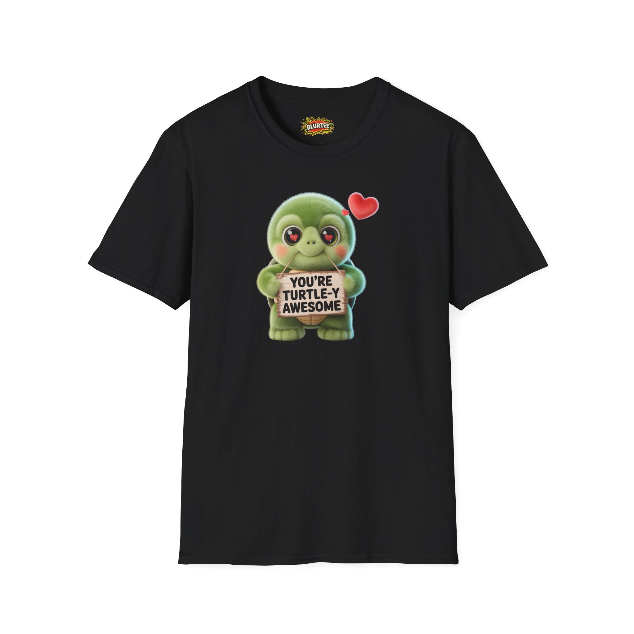 You're Turtley Awesome (You'Re Totally Awesome) Funny Shirt | Funny Turtle Shirt | Sarcastic Animal Tee | Unisex Graphic Tee | BLURTee