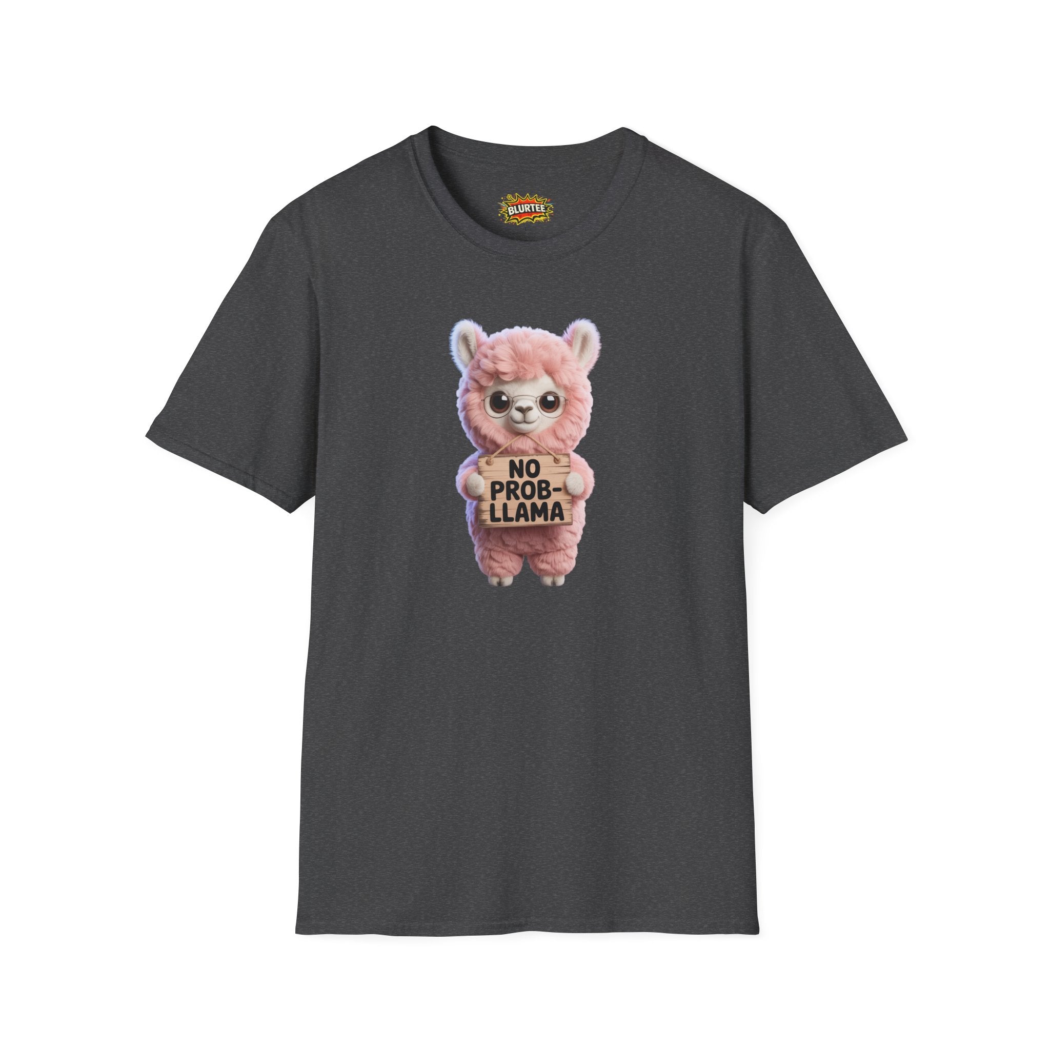 No Prob-llama (No Problem) Funny Shirt | Funny Llama Shirt | Sarcastic Animal Tee | Unisex Graphic Tee | BLURTee