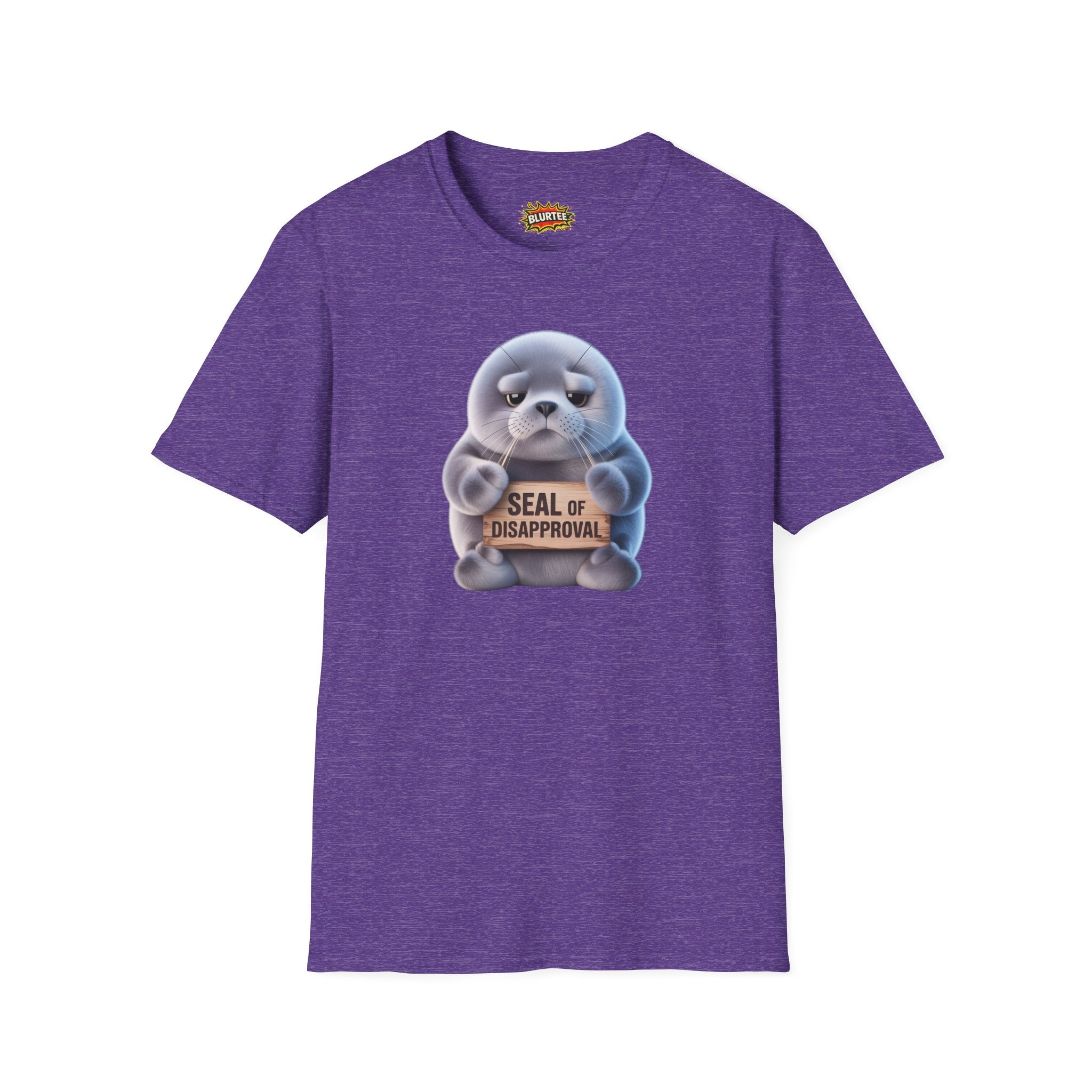Seal of Disapproval (Seal Of Approval) Funny Shirt | Funny Seal Shirt | Sarcastic Animal Tee | Unisex Graphic Tee | BLURTee