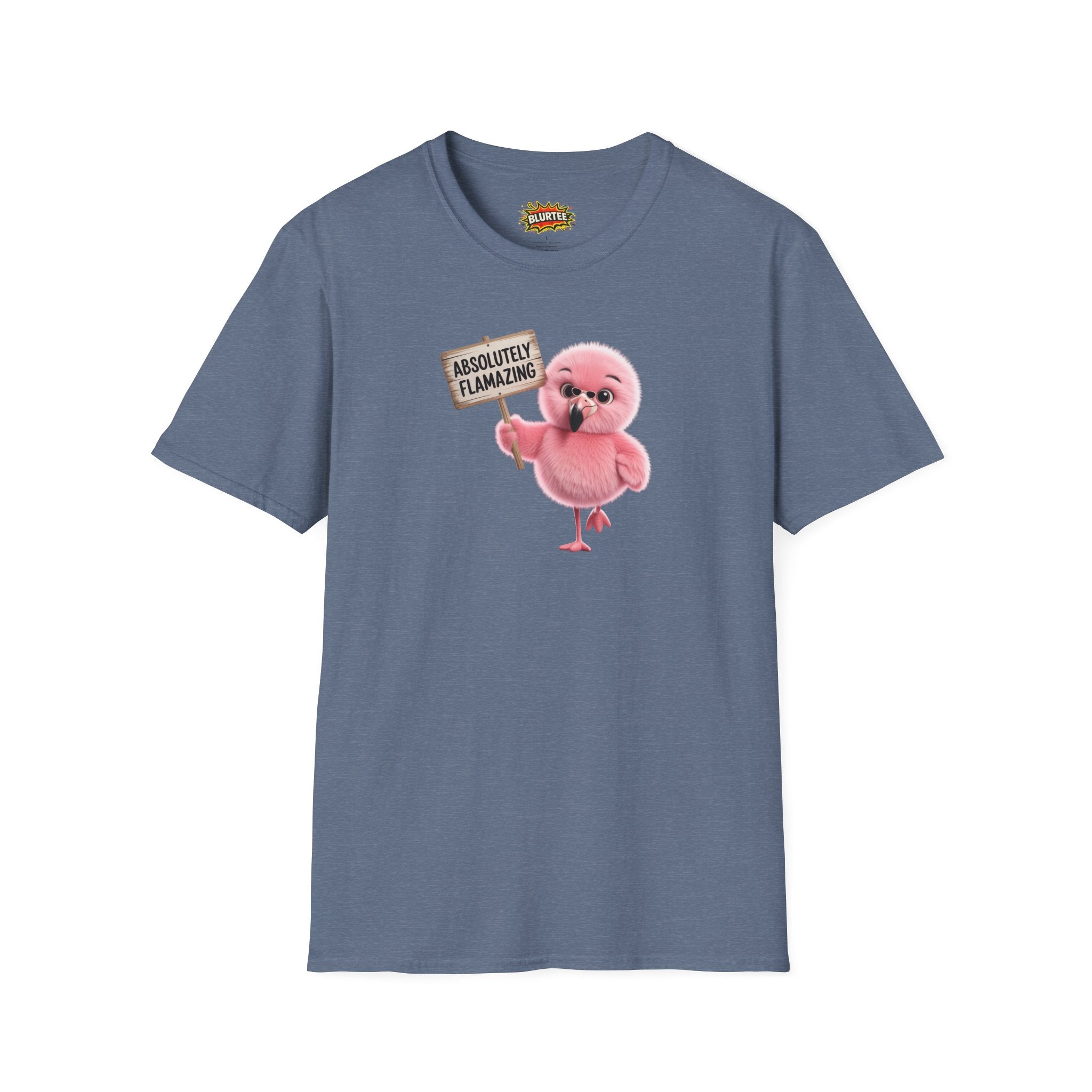 Absolutely Flamazing (Absolutely Amazing) Funny Shirt | Funny Flamingo Shirt | Sarcastic Animal Tee | Unisex Graphic Tee | BLURTee