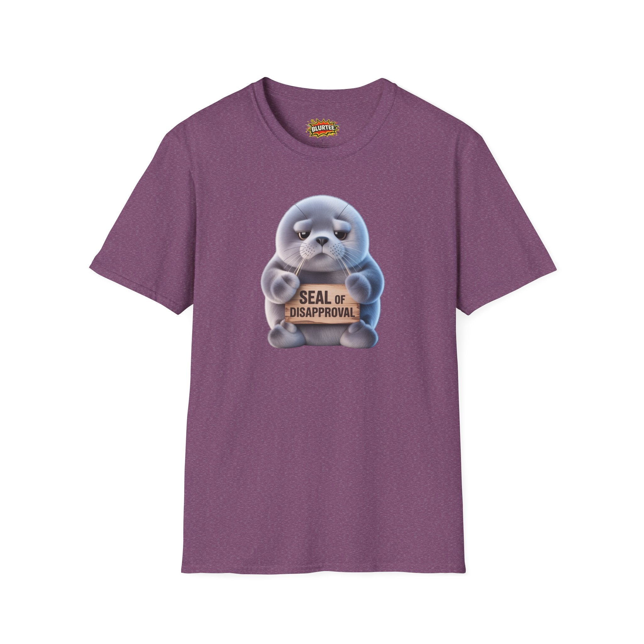 Seal of Disapproval (Seal Of Approval) Funny Shirt | Funny Seal Shirt | Sarcastic Animal Tee | Unisex Graphic Tee | BLURTee
