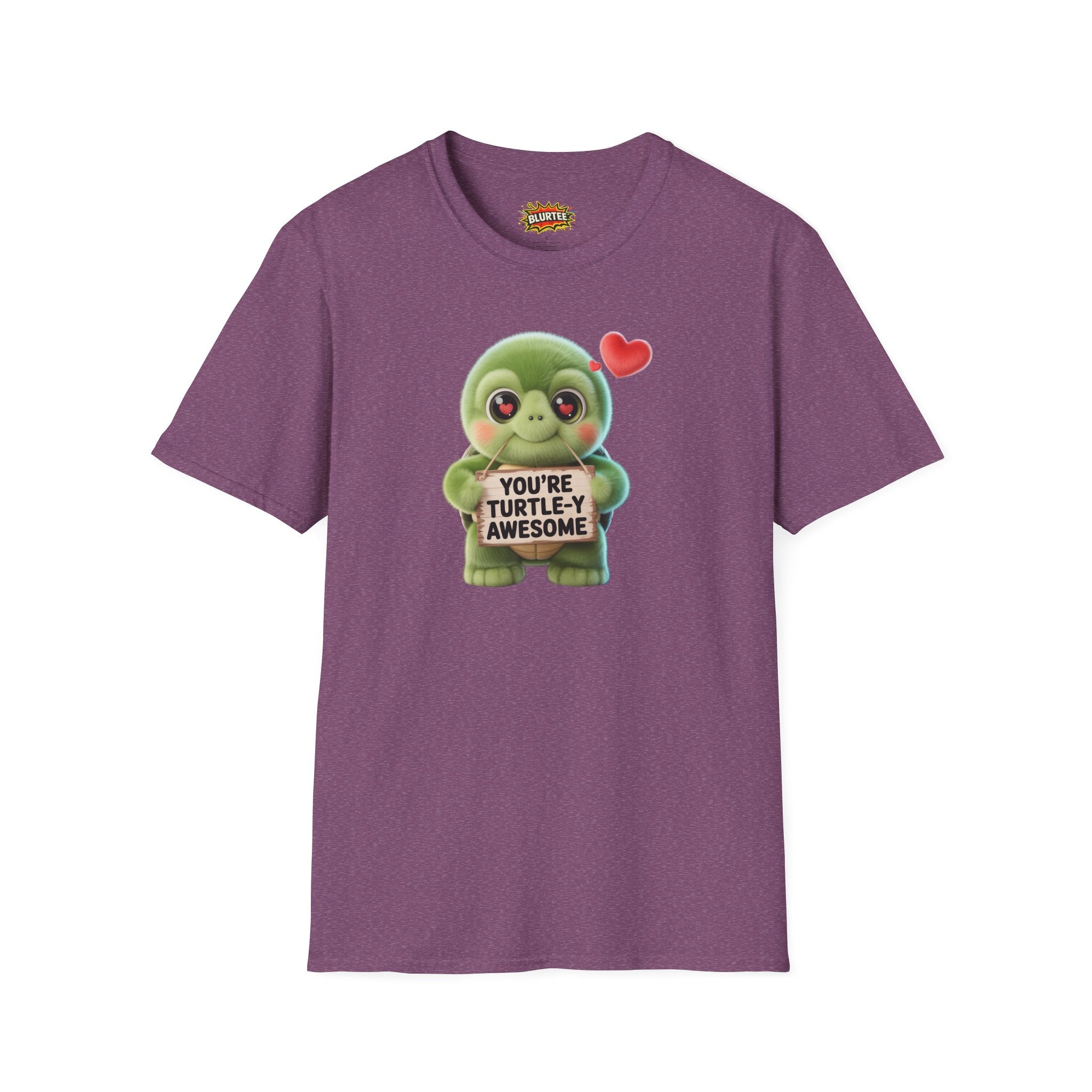 You're Turtley Awesome (You'Re Totally Awesome) Funny Shirt | Funny Turtle Shirt | Sarcastic Animal Tee | Unisex Graphic Tee | BLURTee