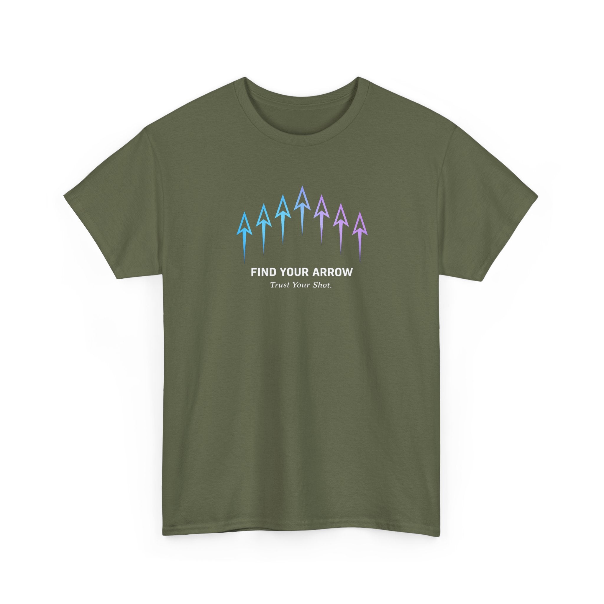 Bowling Shirt Tee — "Find Your Mark, Trust Your Shot"