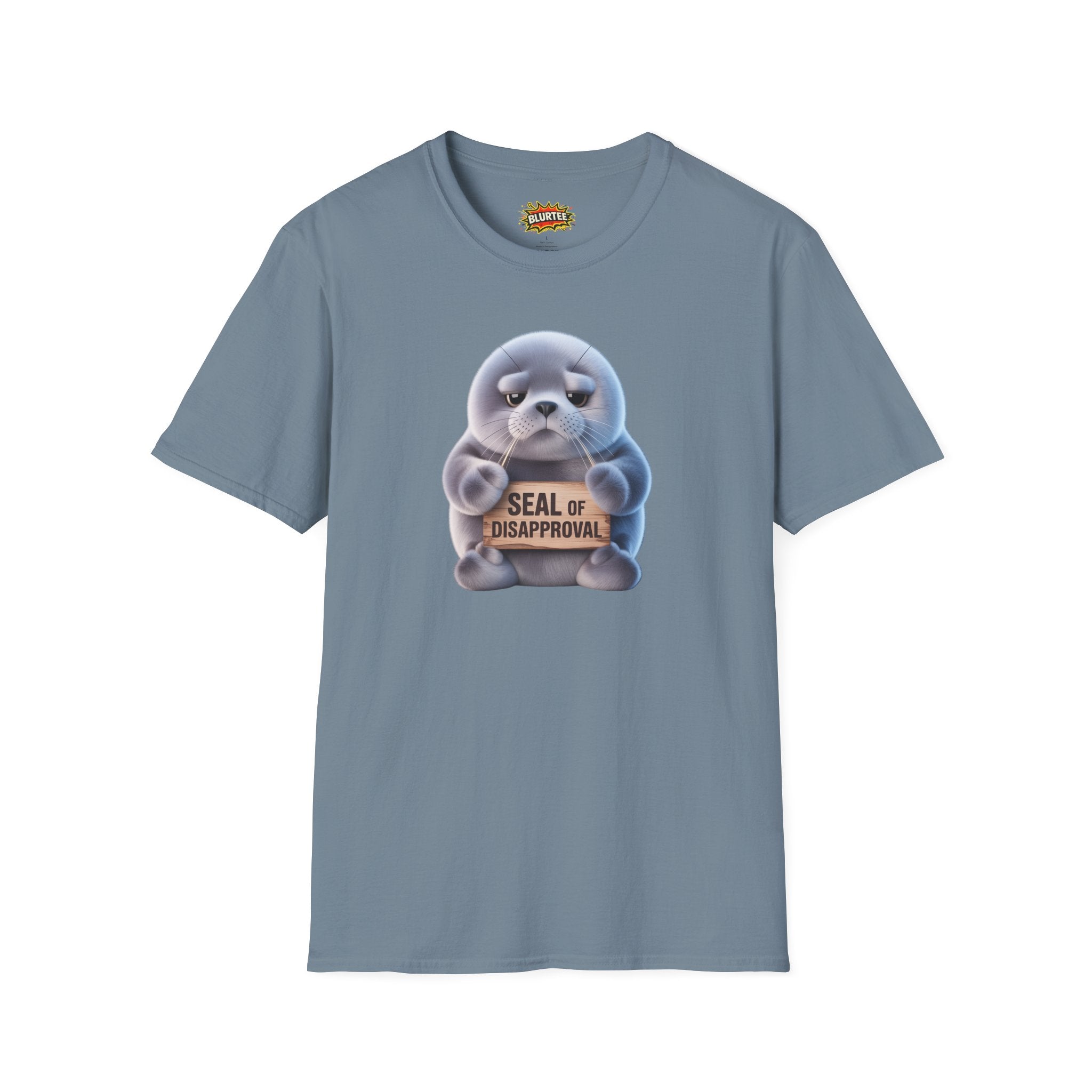 Seal of Disapproval (Seal Of Approval) Funny Shirt | Funny Seal Shirt | Sarcastic Animal Tee | Unisex Graphic Tee | BLURTee