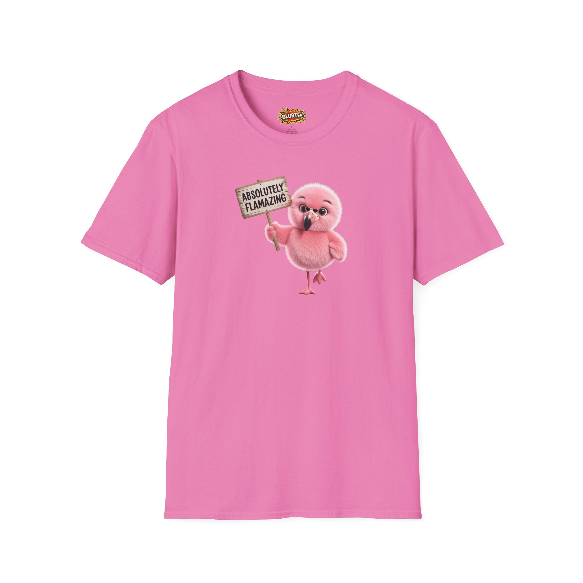 Absolutely Flamazing (Absolutely Amazing) Funny Shirt | Funny Flamingo Shirt | Sarcastic Animal Tee | Unisex Graphic Tee | BLURTee