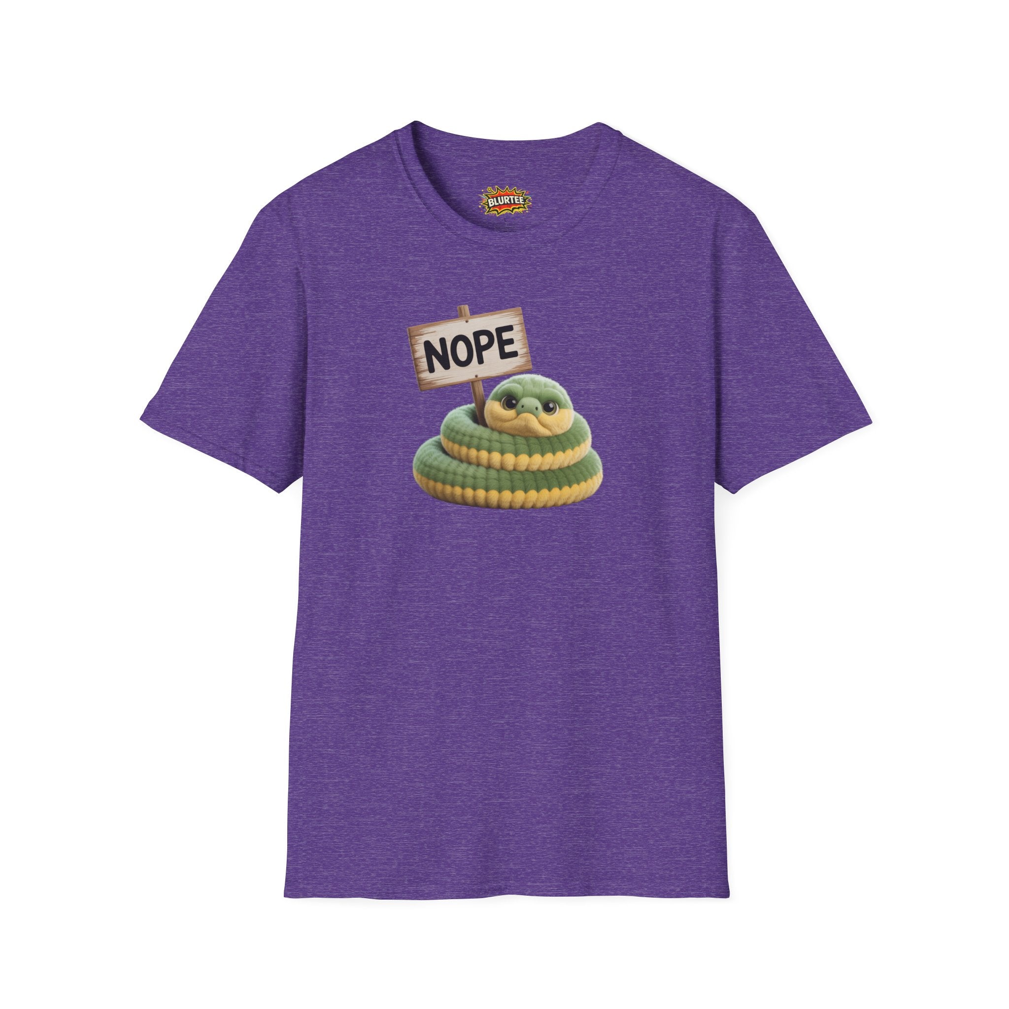 Nope Rope Funny Shirt | Funny Snake Shirt | Sarcastic Animal Tee | Unisex Graphic Tee | BLURTee