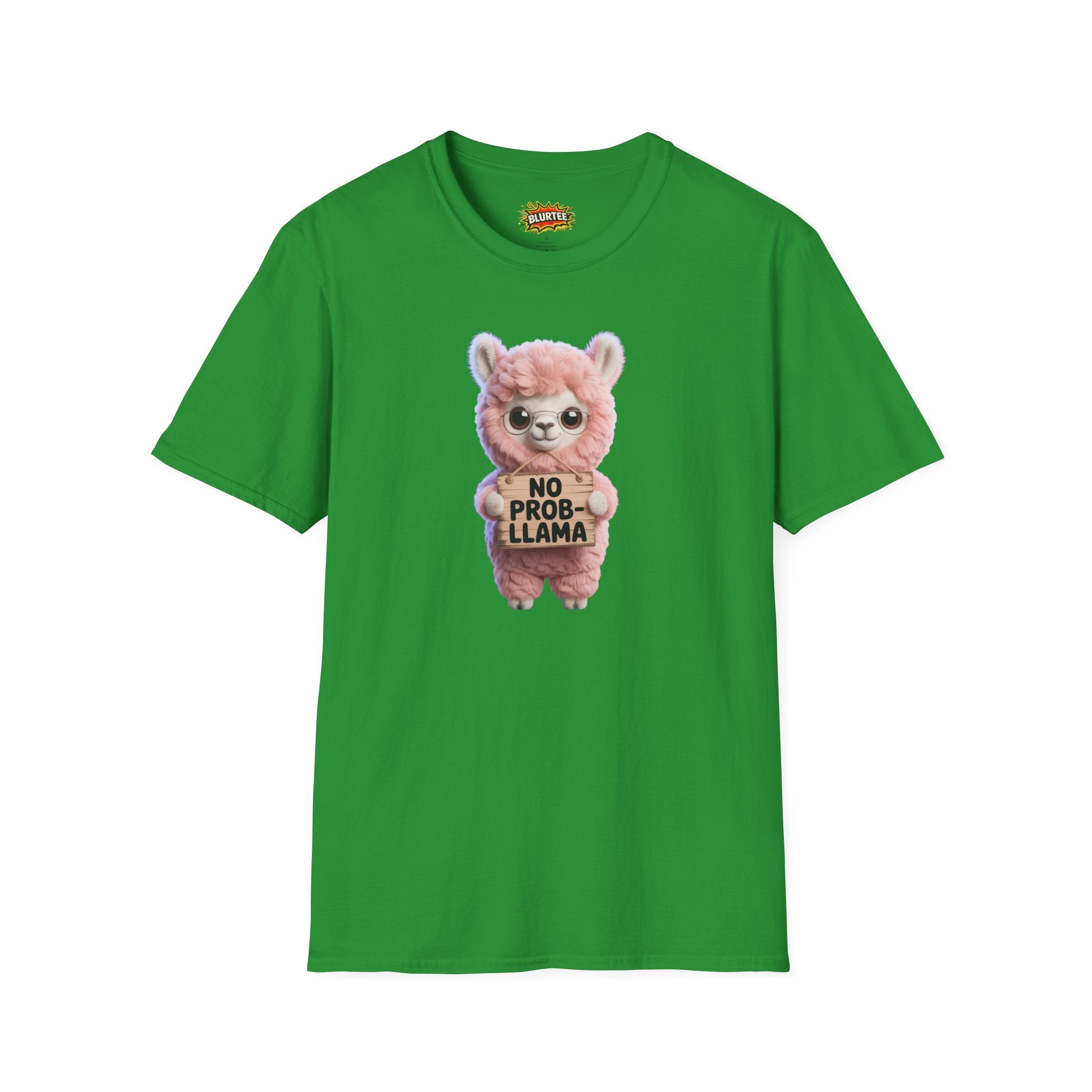 No Prob-llama (No Problem) Funny Shirt | Funny Llama Shirt | Sarcastic Animal Tee | Unisex Graphic Tee | BLURTee