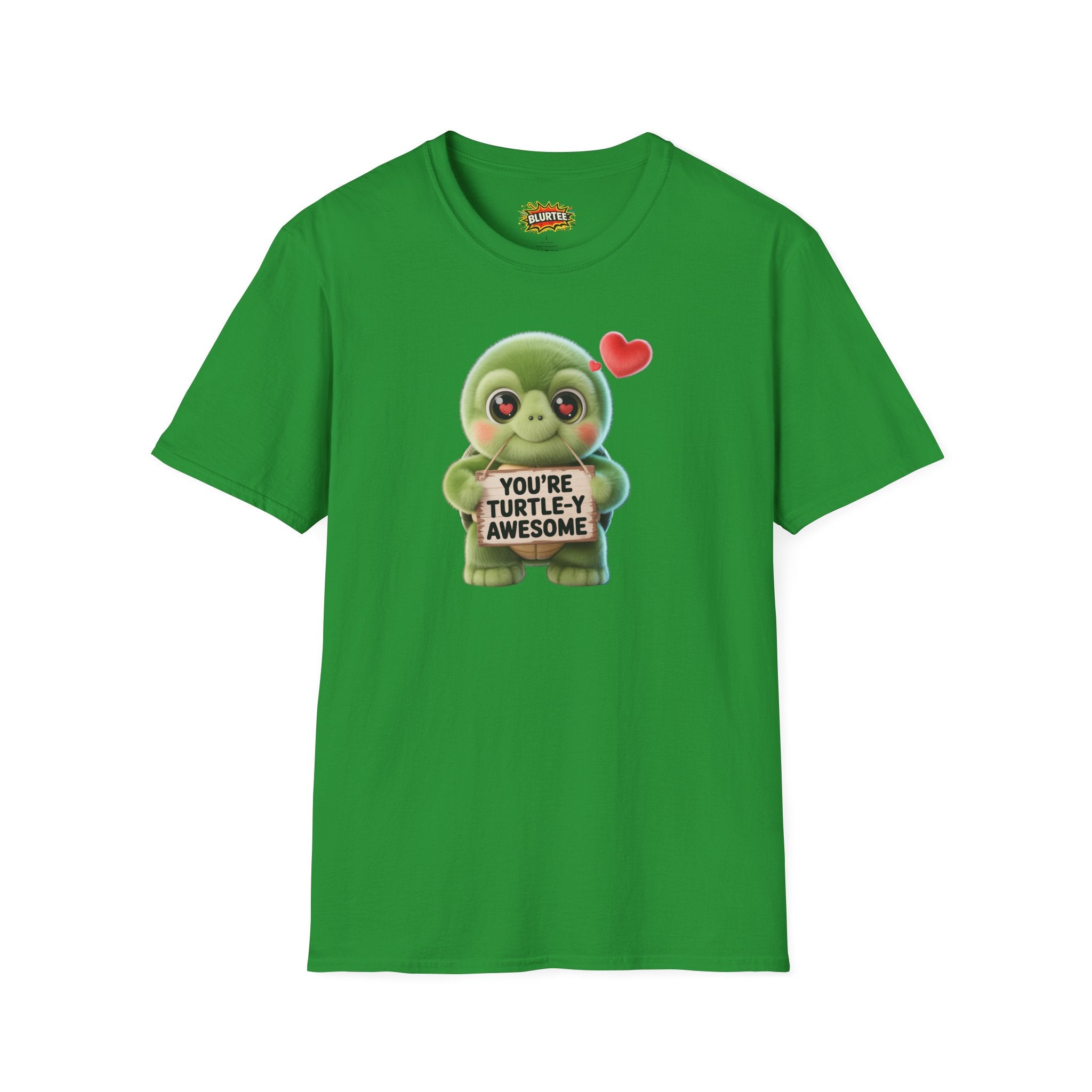 You're Turtley Awesome (You'Re Totally Awesome) Funny Shirt | Funny Turtle Shirt | Sarcastic Animal Tee | Unisex Graphic Tee | BLURTee