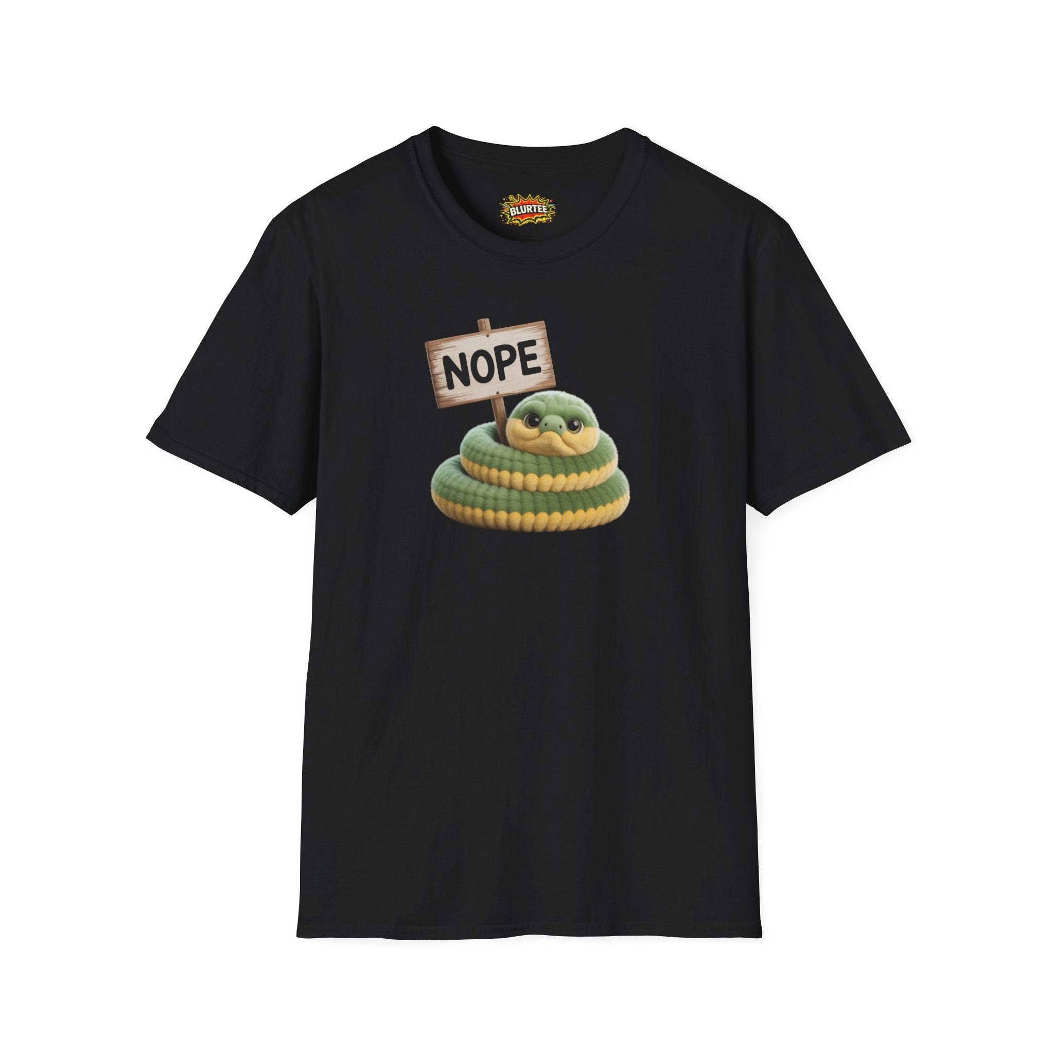 Nope Rope Funny Shirt | Funny Snake Shirt | Sarcastic Animal Tee | Unisex Graphic Tee | BLURTee