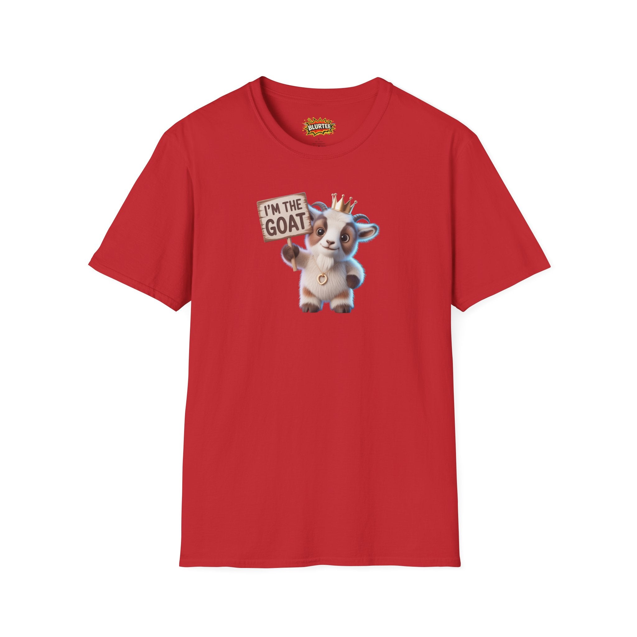 I'm the GOAT Funny Shirt | Funny Goat Shirt | Sarcastic Animal Tee | Unisex Graphic Tee | BLURTee