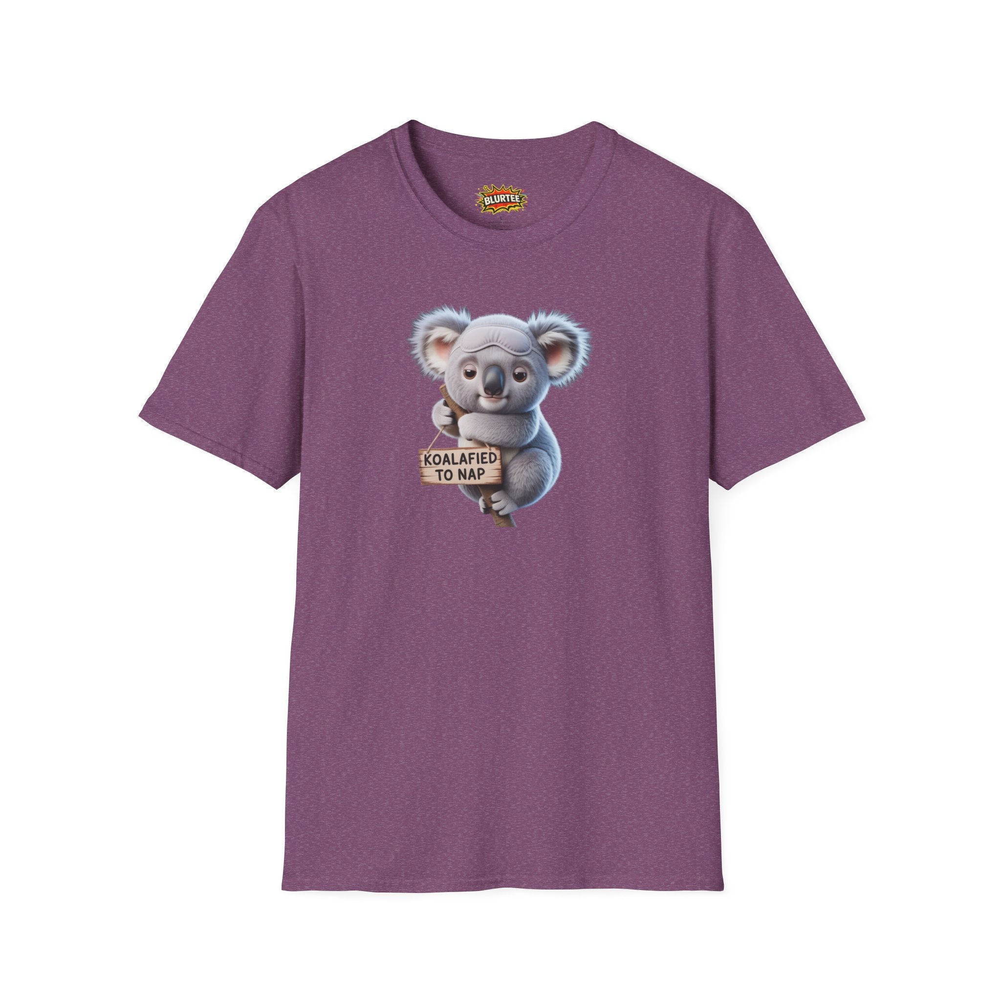 Koalafied to Nap (Qualified To Nap) Funny Shirt | Funny Koala Shirt | Sarcastic Pun Tee | Unisex Graphic Tee | BLURTee