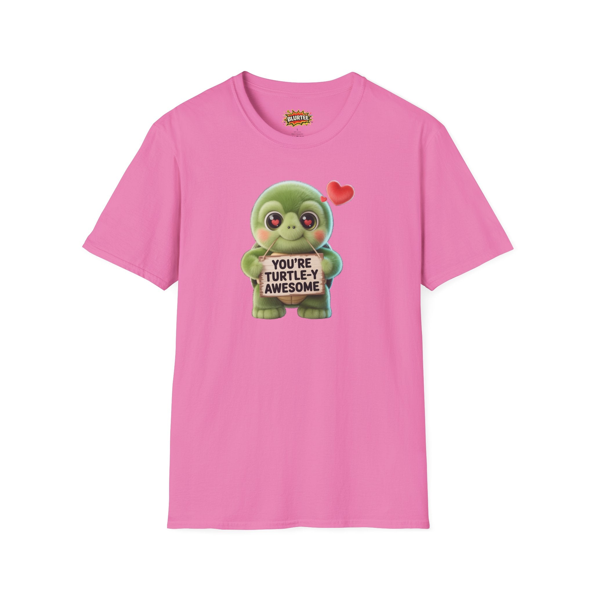You're Turtley Awesome (You'Re Totally Awesome) Funny Shirt | Funny Turtle Shirt | Sarcastic Animal Tee | Unisex Graphic Tee | BLURTee