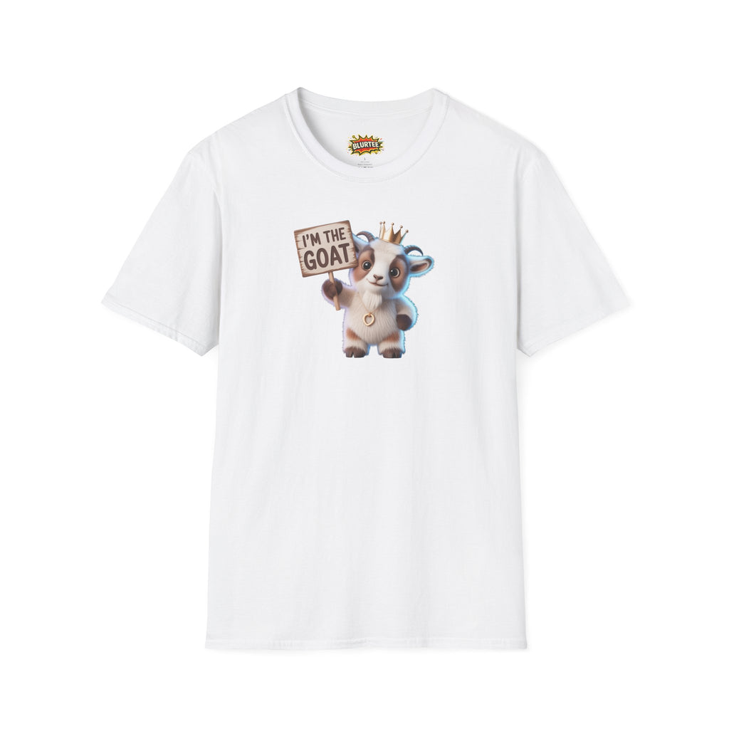 I'm the GOAT Funny Shirt | Funny Goat Shirt | Sarcastic Animal Tee | Unisex Graphic Tee | BLURTee