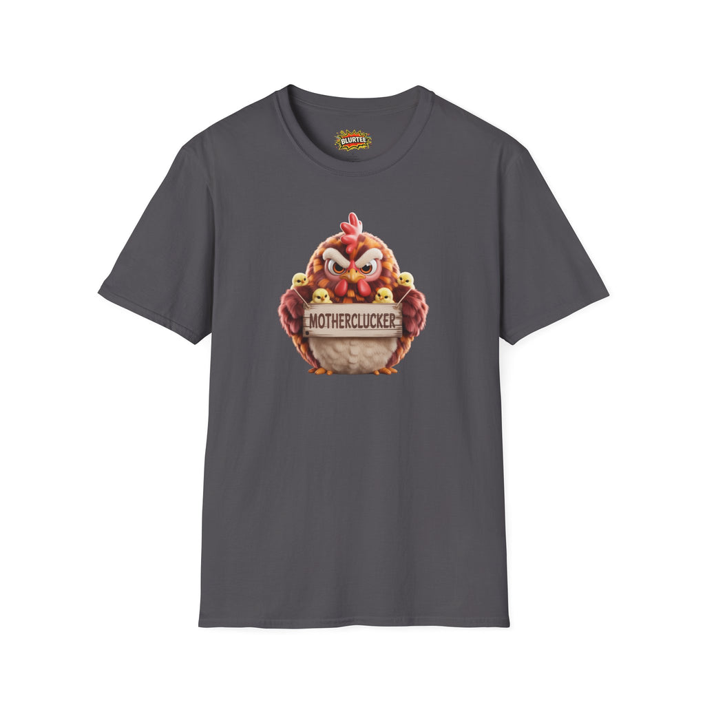 Motherclucker (Motherfucker) Funny Shirt | Funny Chicken Shirt | Sarcastic Animal Tee | Unisex Graphic Tee | BLURTee