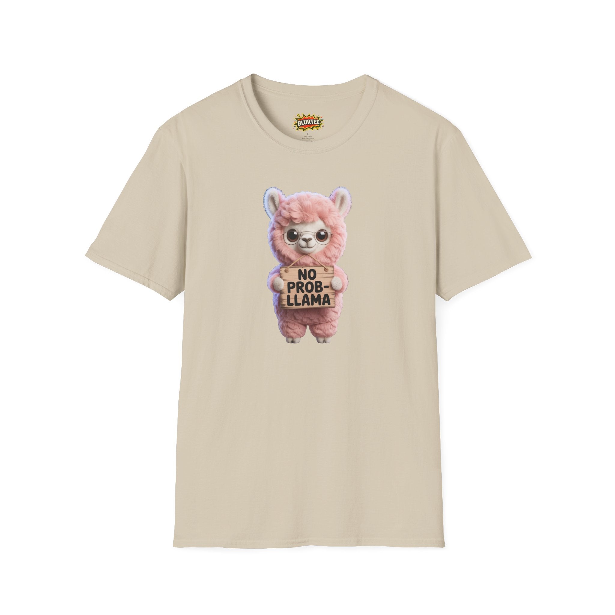 No Prob-llama (No Problem) Funny Shirt | Funny Llama Shirt | Sarcastic Animal Tee | Unisex Graphic Tee | BLURTee
