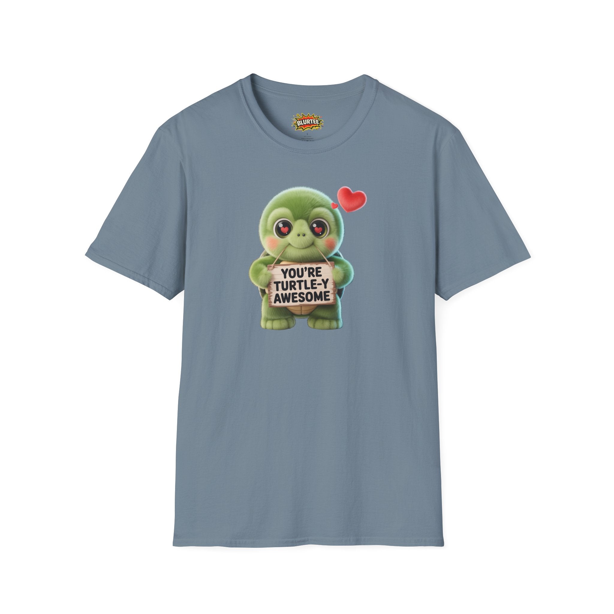 You're Turtley Awesome (You'Re Totally Awesome) Funny Shirt | Funny Turtle Shirt | Sarcastic Animal Tee | Unisex Graphic Tee | BLURTee