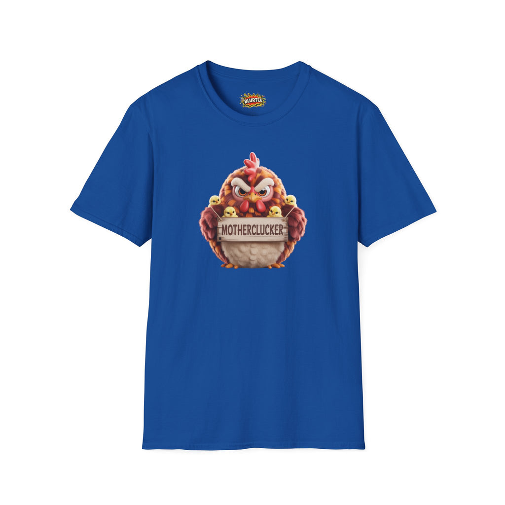 Motherclucker (Motherfucker) Funny Shirt | Funny Chicken Shirt | Sarcastic Animal Tee | Unisex Graphic Tee | BLURTee