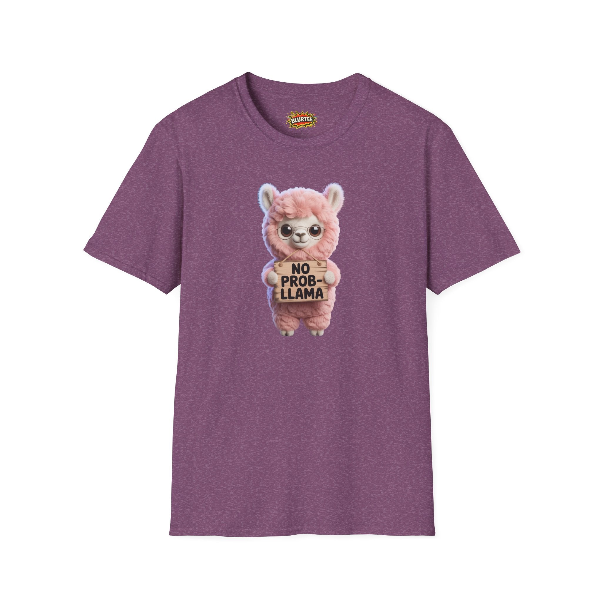 No Prob-llama (No Problem) Funny Shirt | Funny Llama Shirt | Sarcastic Animal Tee | Unisex Graphic Tee | BLURTee
