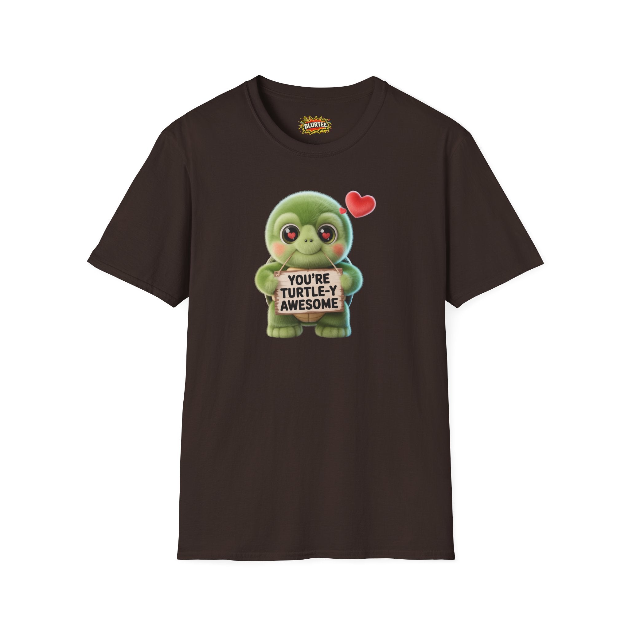 You're Turtley Awesome (You'Re Totally Awesome) Funny Shirt | Funny Turtle Shirt | Sarcastic Animal Tee | Unisex Graphic Tee | BLURTee