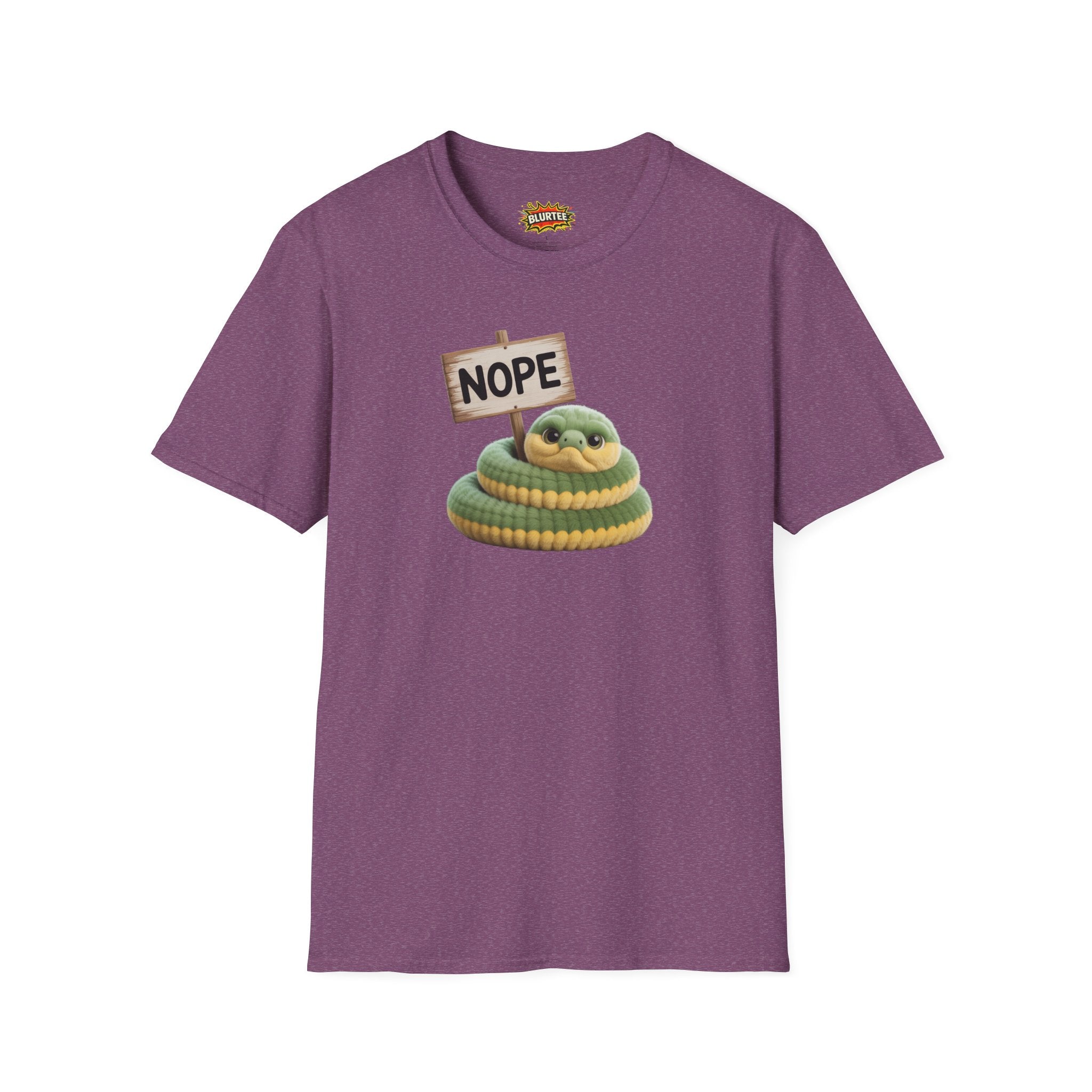 Nope Rope Funny Shirt | Funny Snake Shirt | Sarcastic Animal Tee | Unisex Graphic Tee | BLURTee