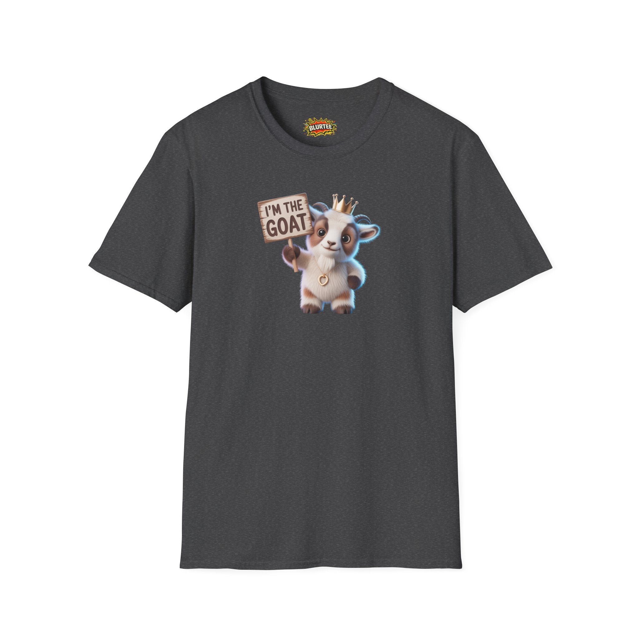 I'm the GOAT Funny Shirt | Funny Goat Shirt | Sarcastic Animal Tee | Unisex Graphic Tee | BLURTee
