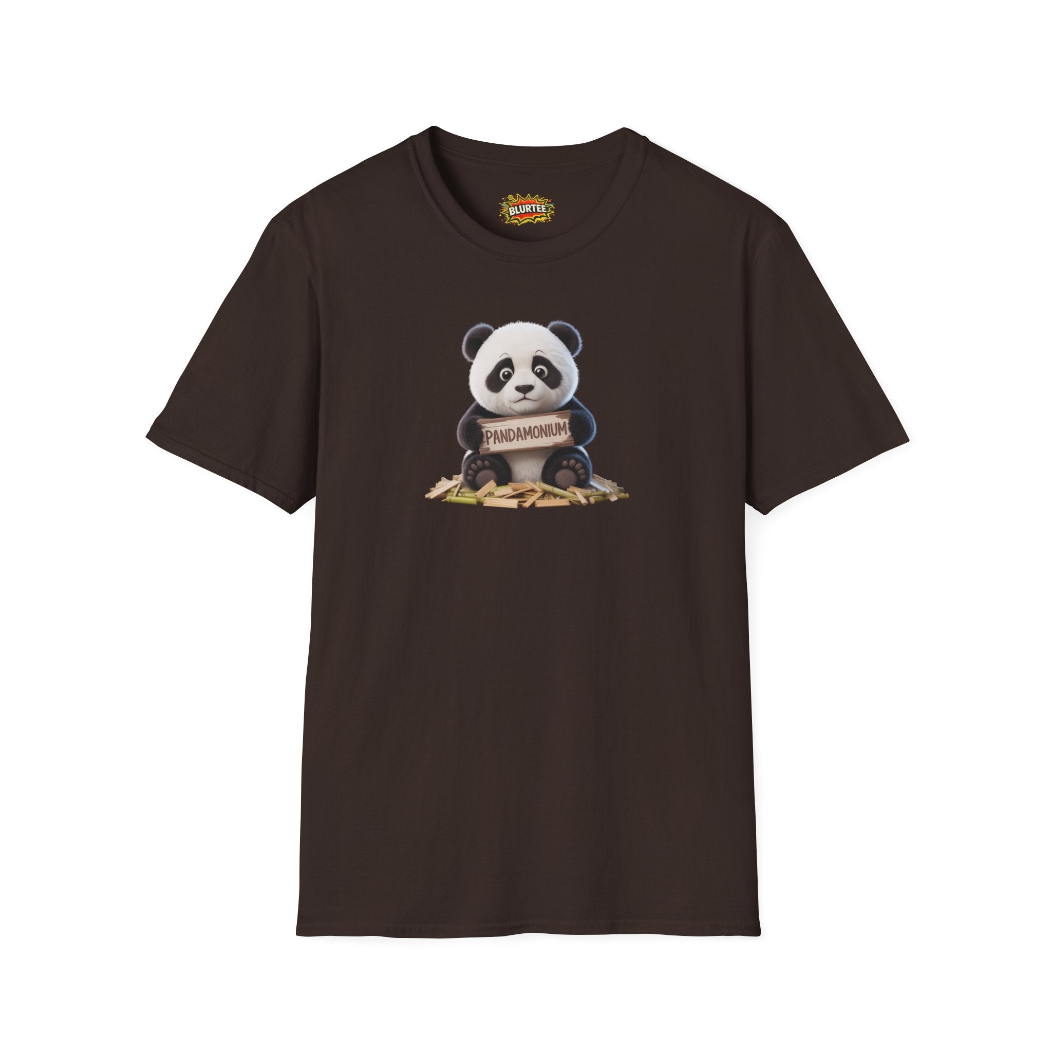 Pandamonium (Pandemonium) Funny Shirt | Funny Panda Shirt | Sarcastic Animal Tee | Unisex Graphic Tee | BLURTee