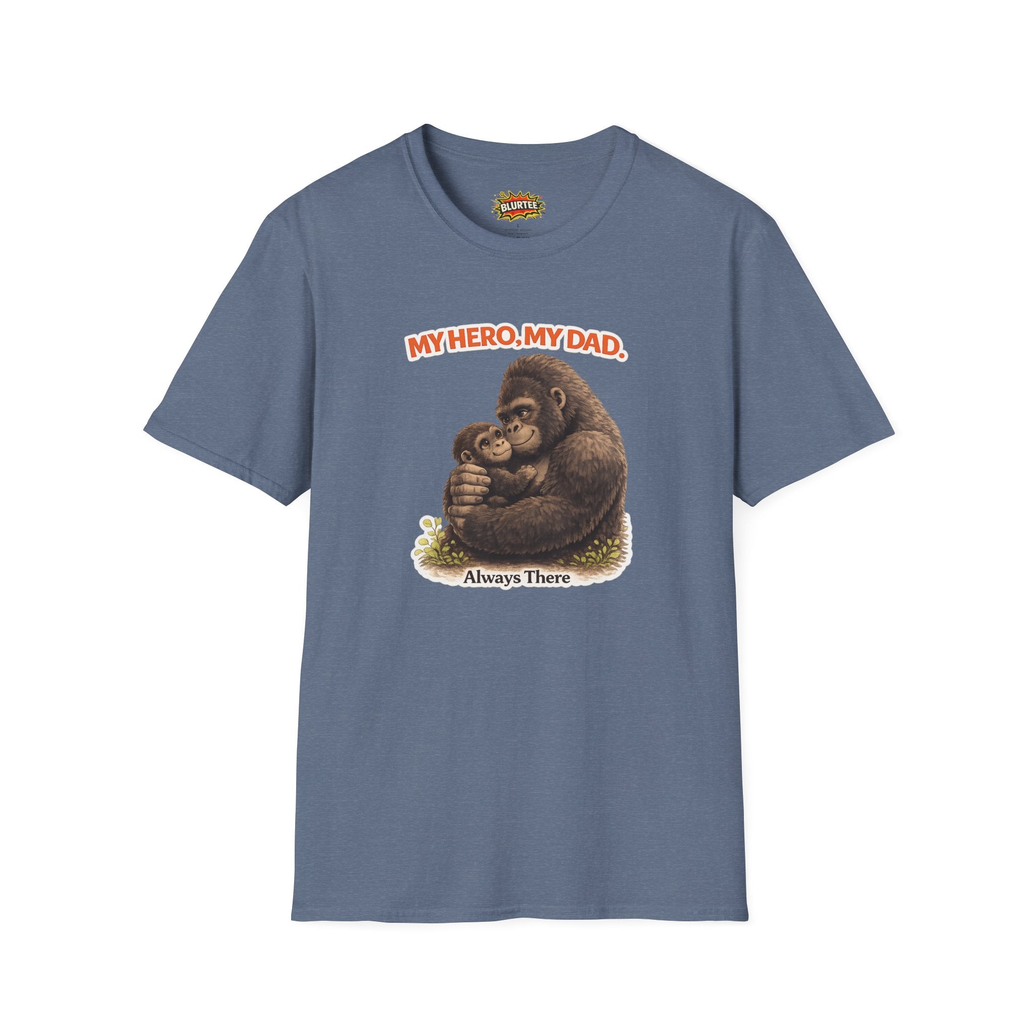 My Hero, My Dad (My Hero My Dad) Funny Shirt | Fathers Day Shirt | Dad Gift Tee | Unisex Graphic Tee | BLURTee
