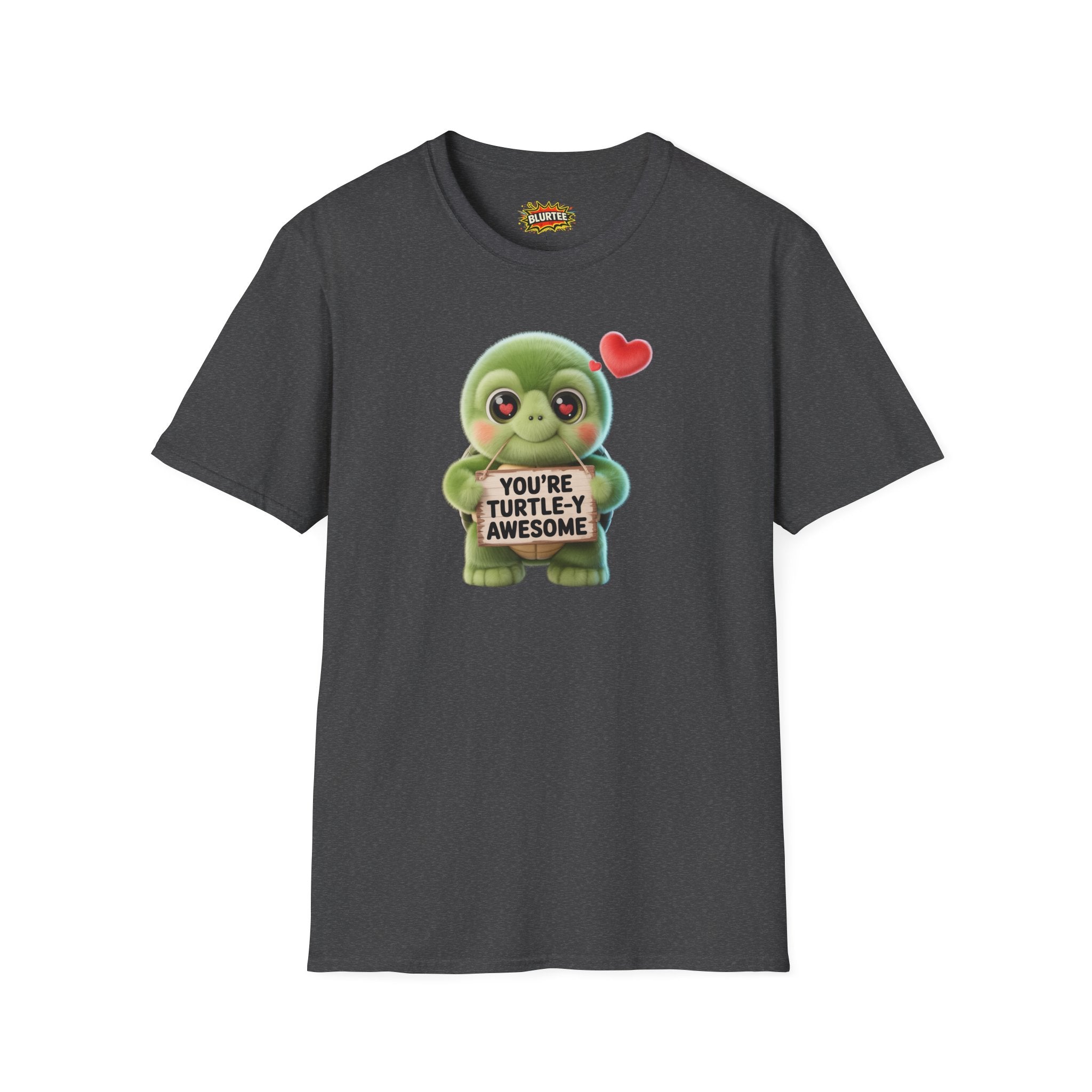 You're Turtley Awesome (You'Re Totally Awesome) Funny Shirt | Funny Turtle Shirt | Sarcastic Animal Tee | Unisex Graphic Tee | BLURTee